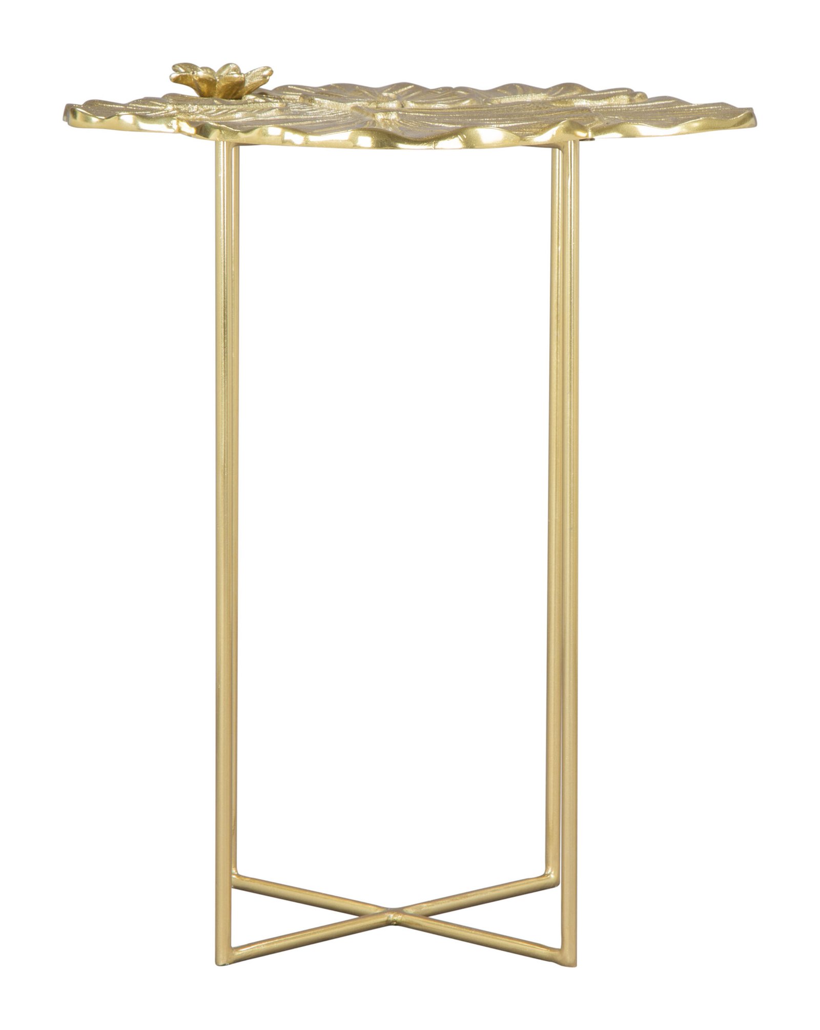 Lotus Side Table Gold - Image 5