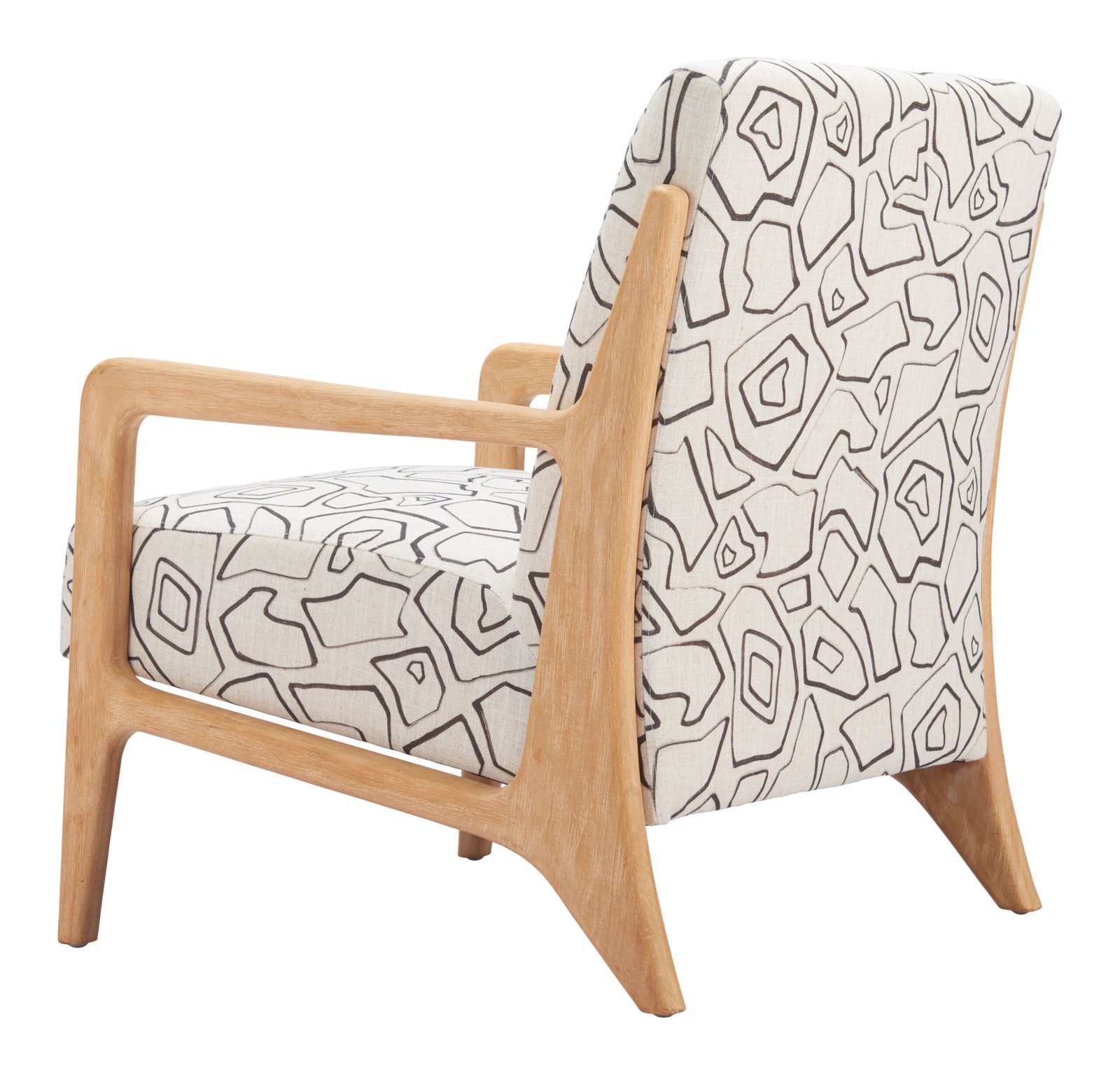 Runa Accent Chair Beige & Natural - Image 5