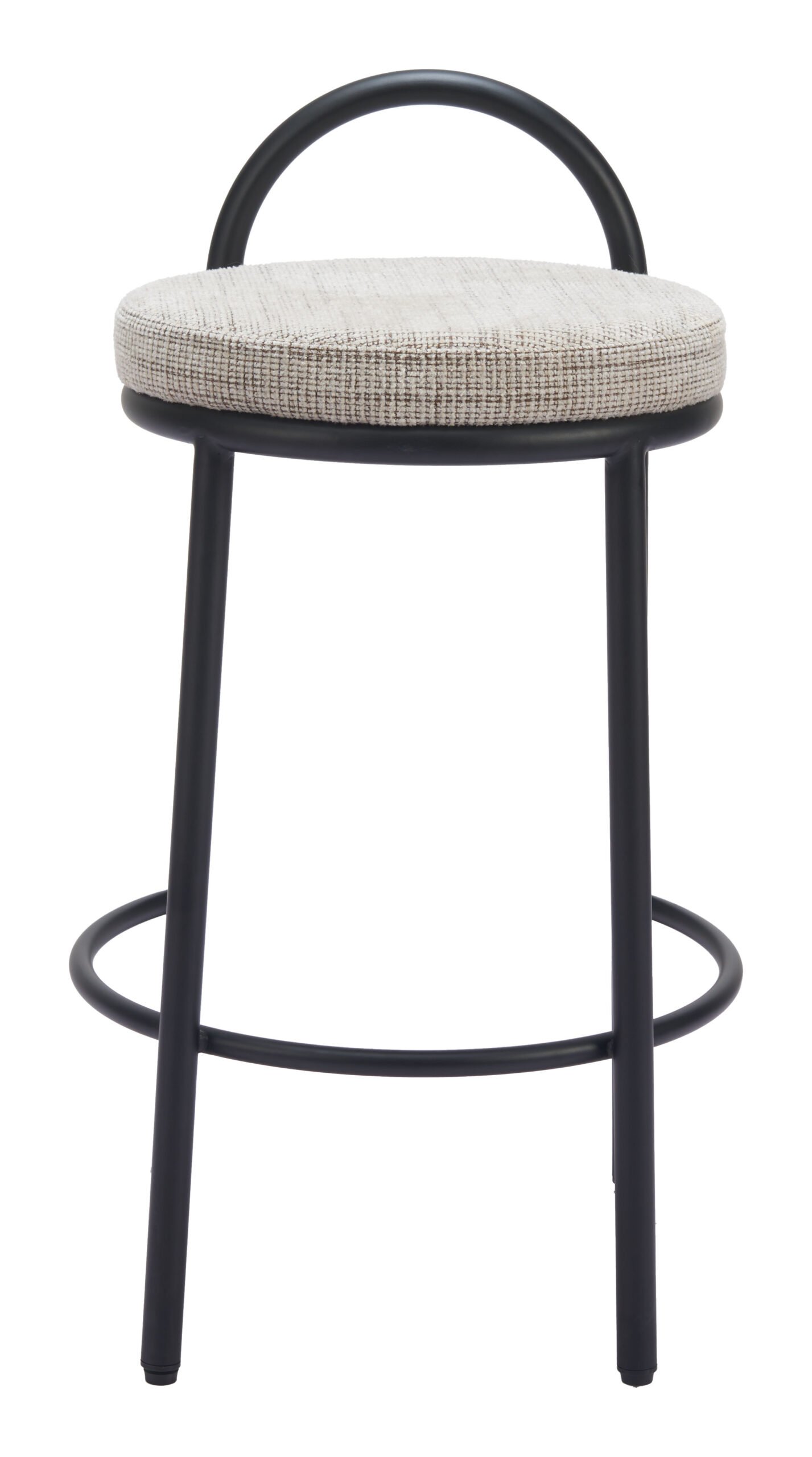 Sisal Counter Stool (Set of 2) Beige Tweed - Image 5