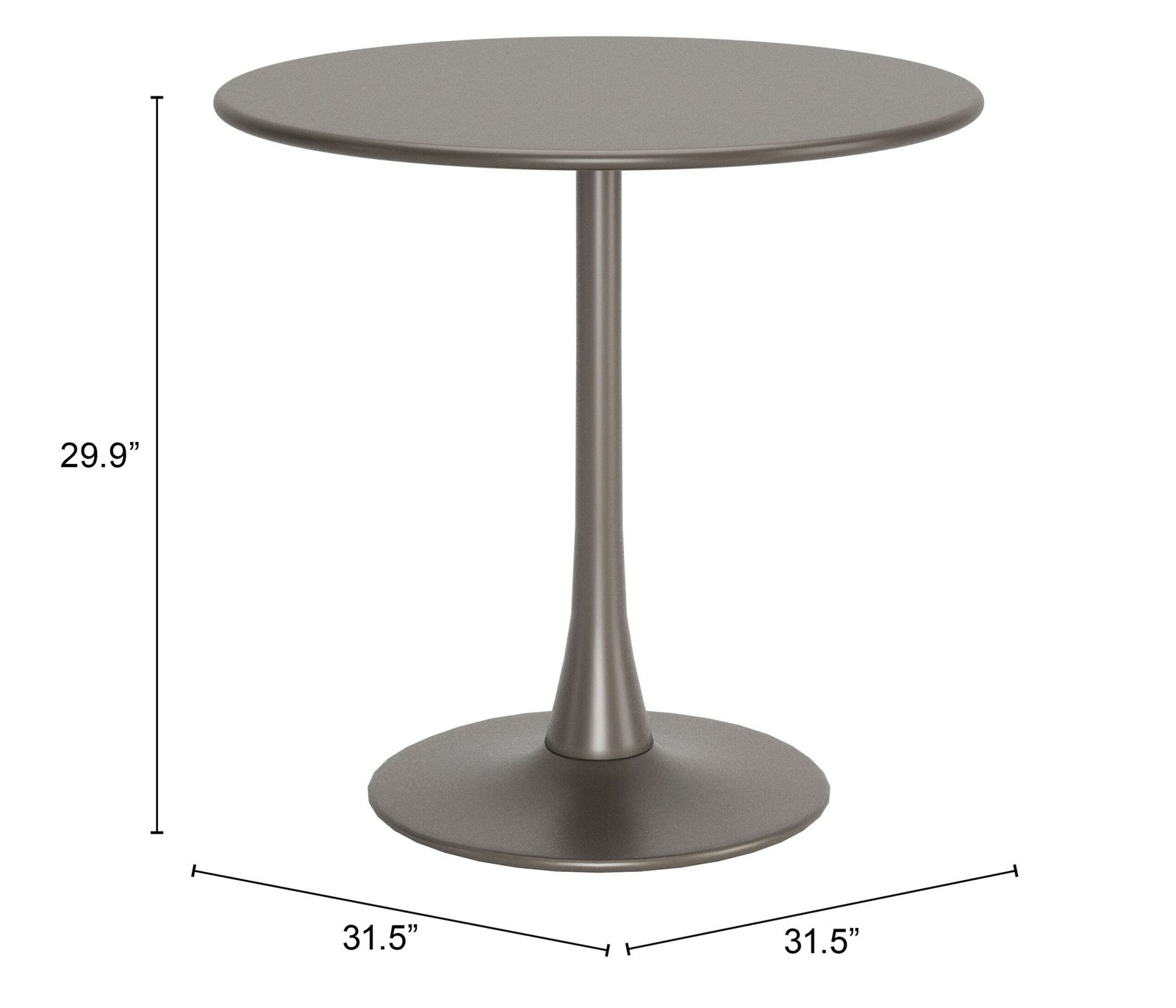 Soleil Dining Table Taupe - Image 10