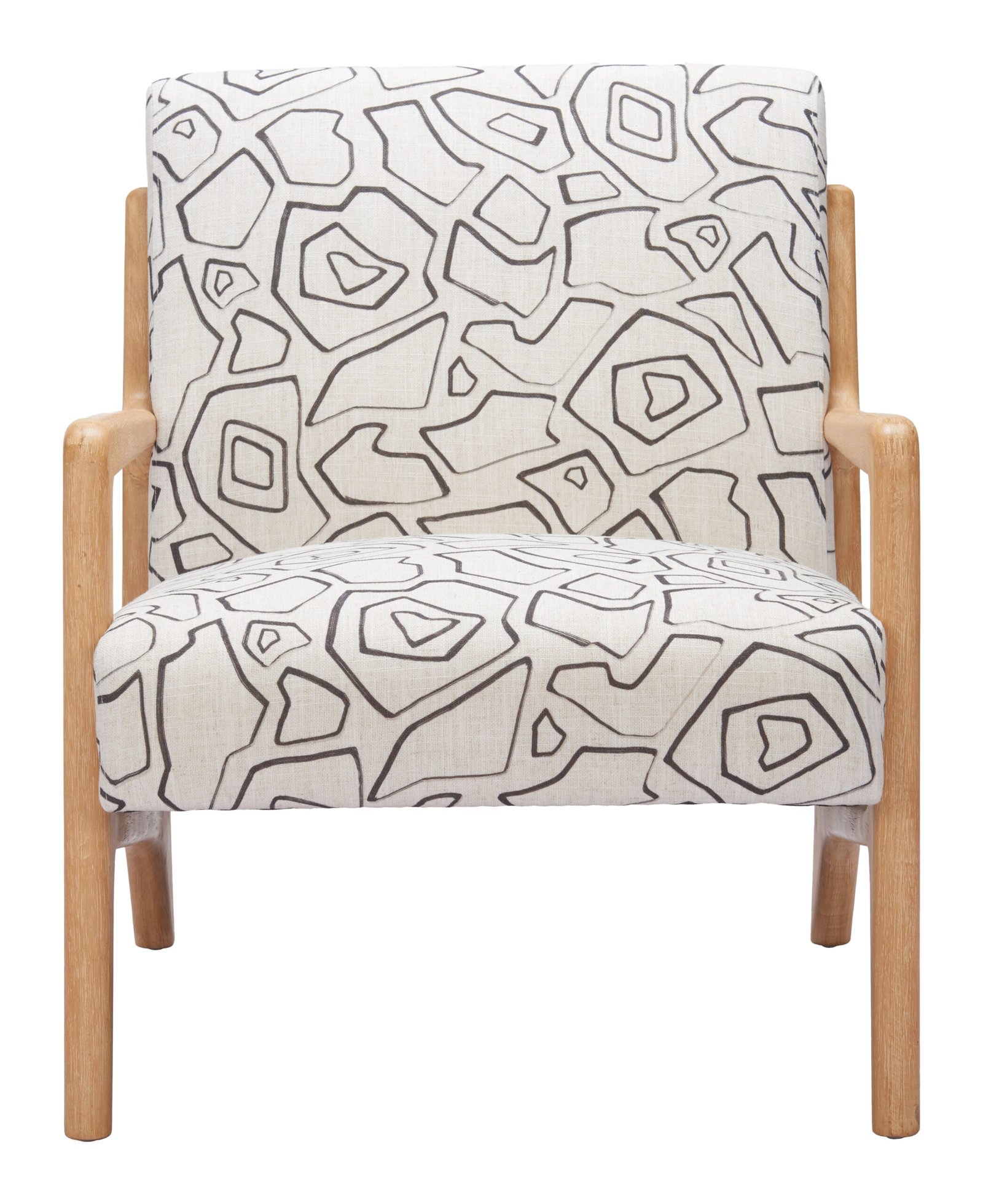 Runa Accent Chair Beige & Natural - Image 3