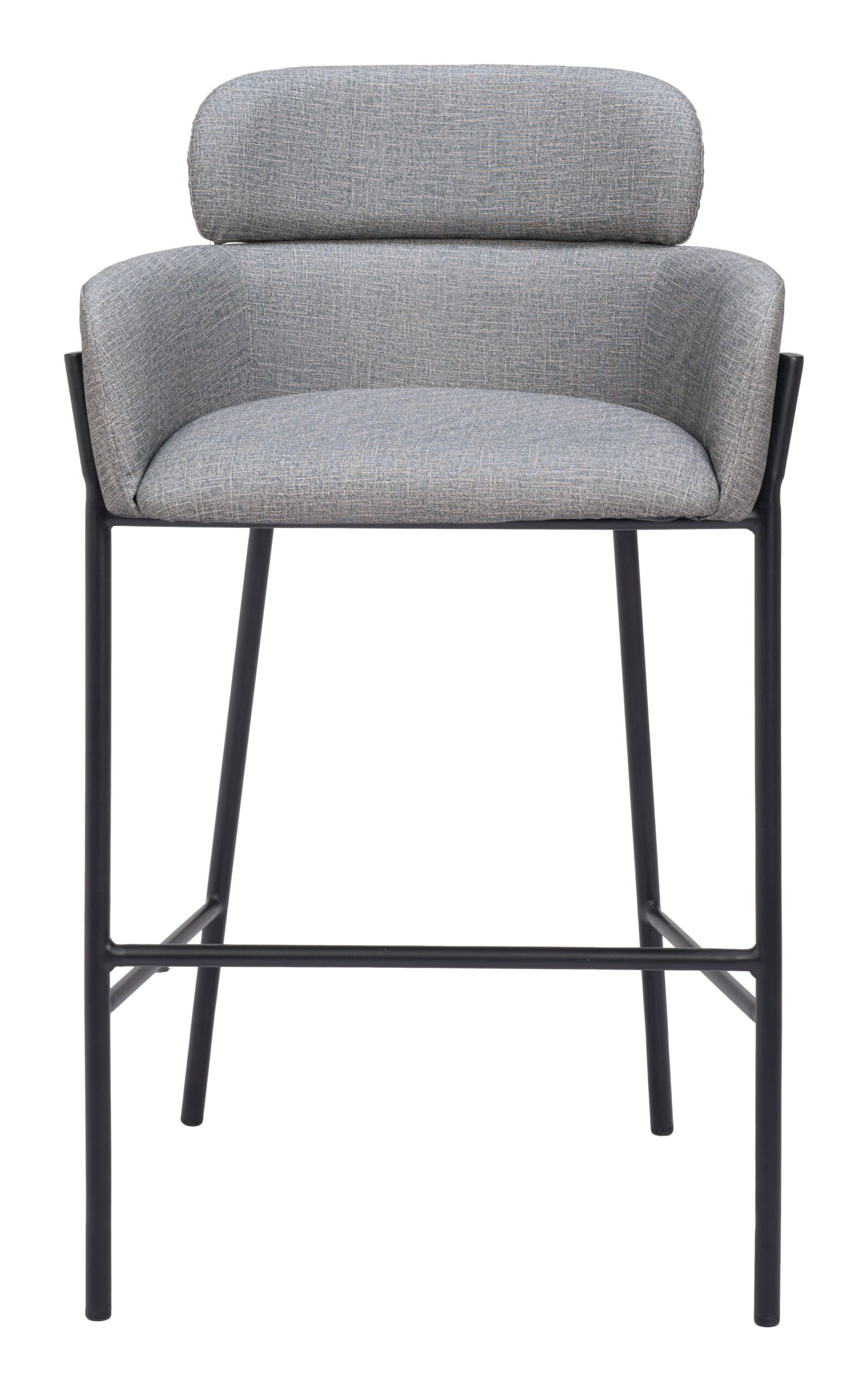 Bremor Barstool Slate Gray - Image 4