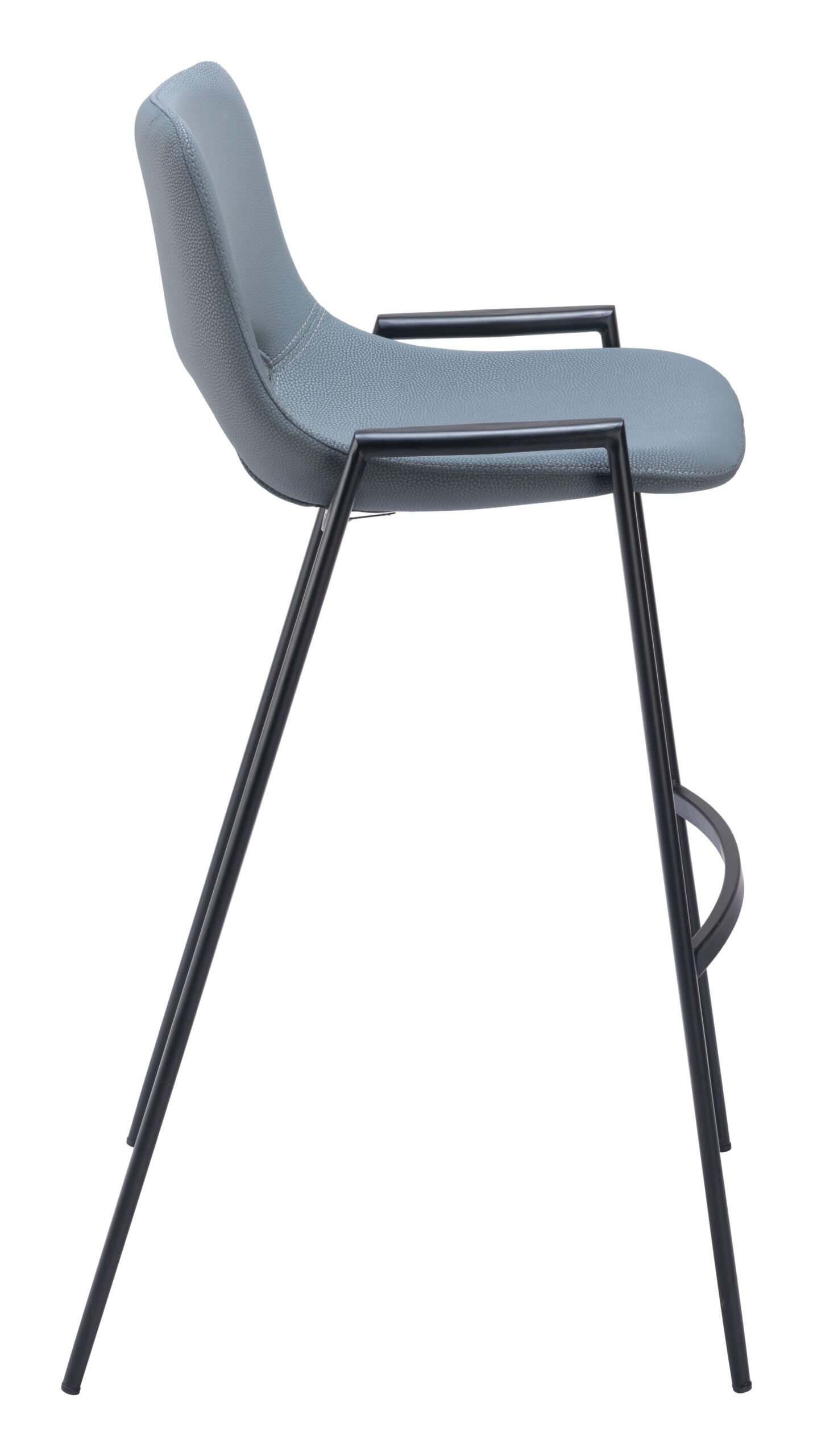 Desi Barstool (Set of 2) Azure Gray - Image 3