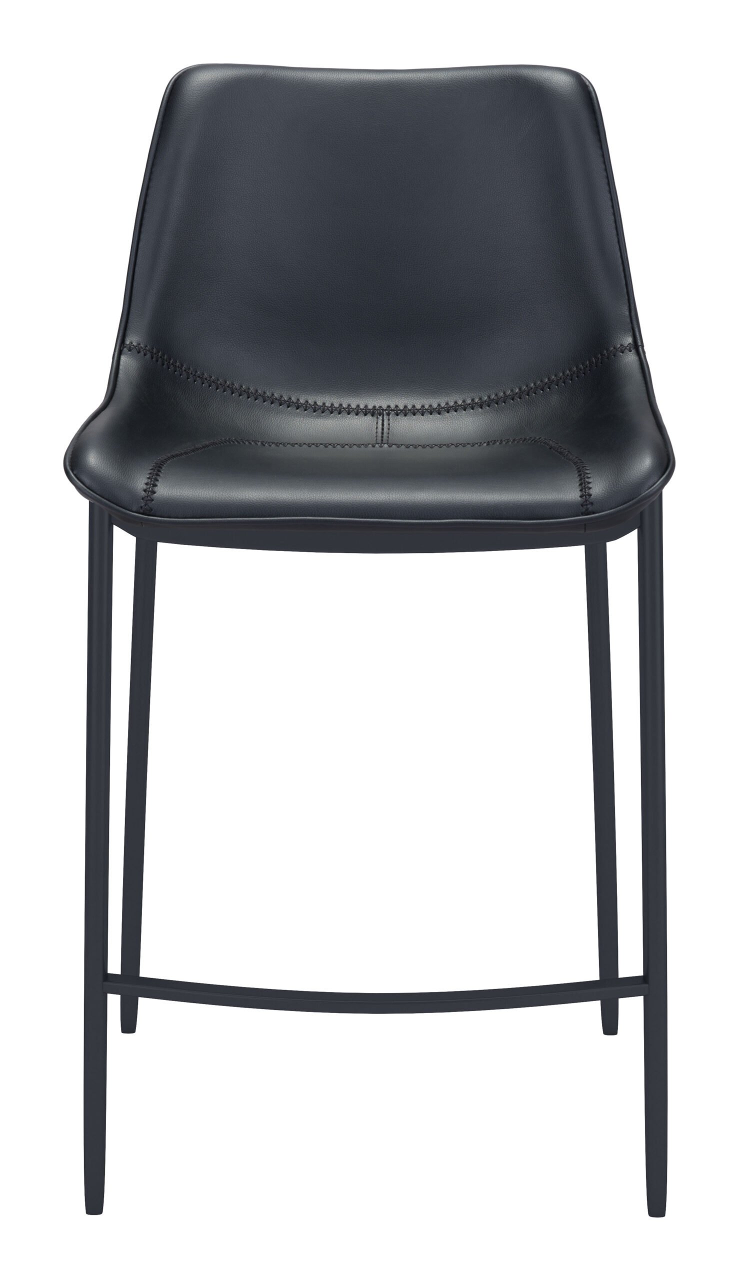 Magnus Barstool (Set of 2) Black - Image 4