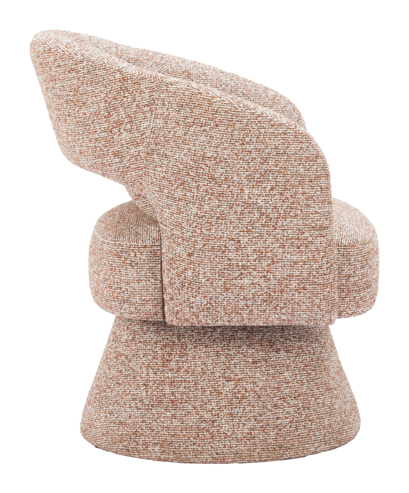Liva Swivel Chair Frosty Brown - Image 2