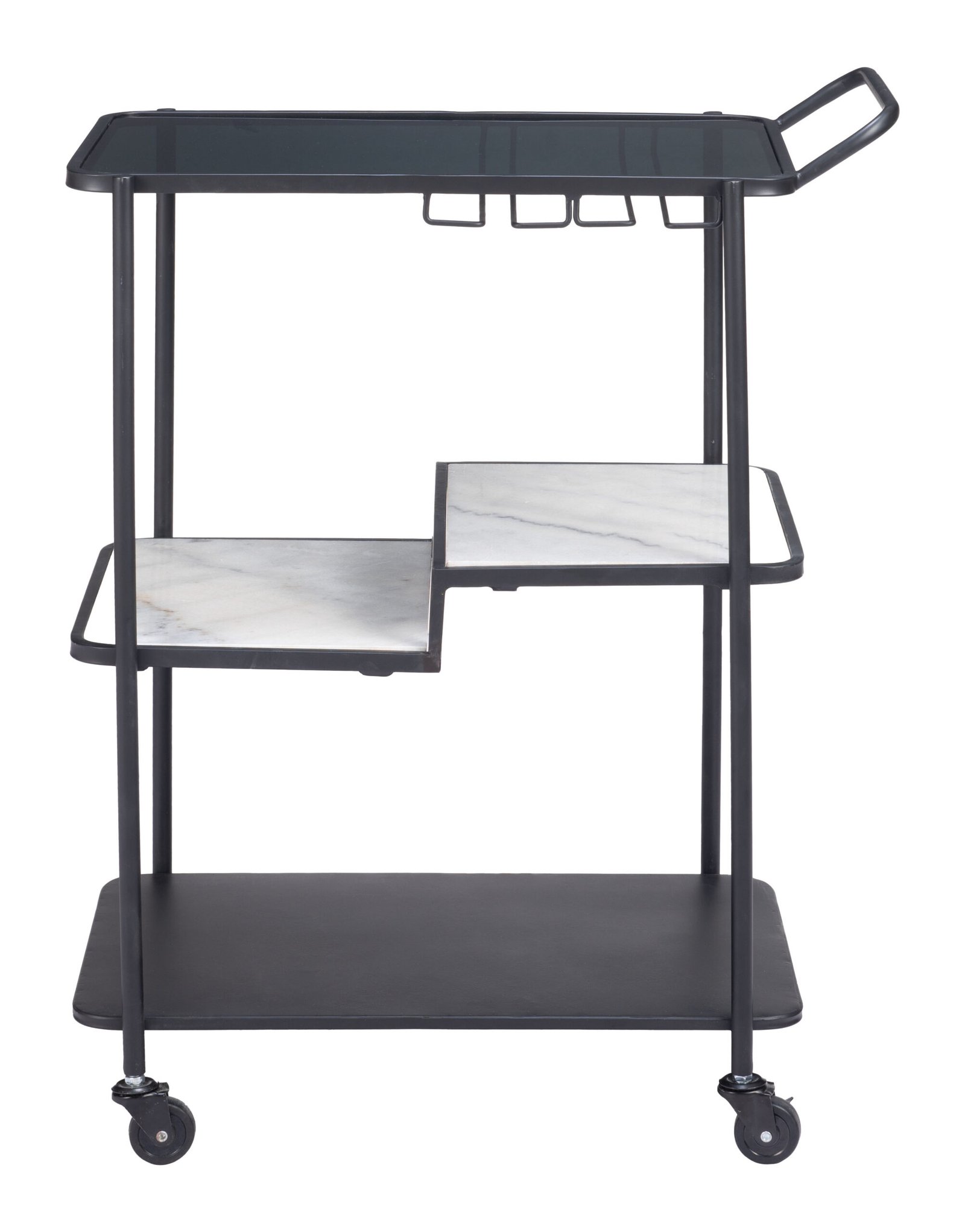 Constanza Bar Cart Black - Image 5