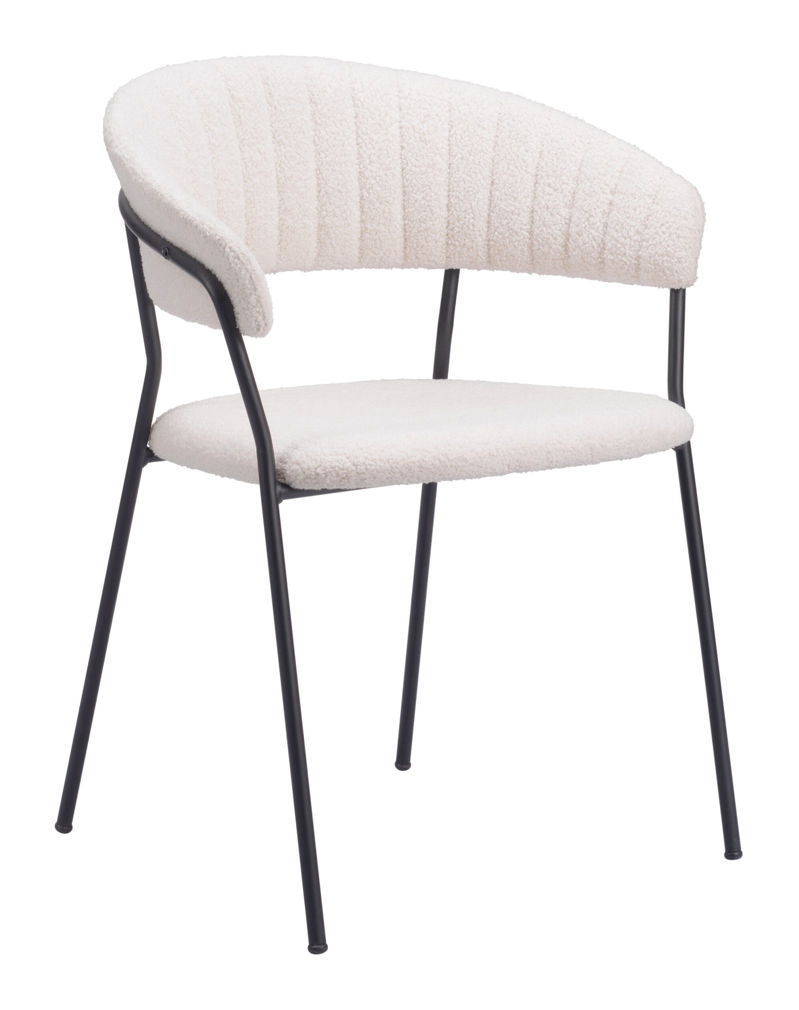 Josephine Dining Chair (Set of 2) Cream - Image 2