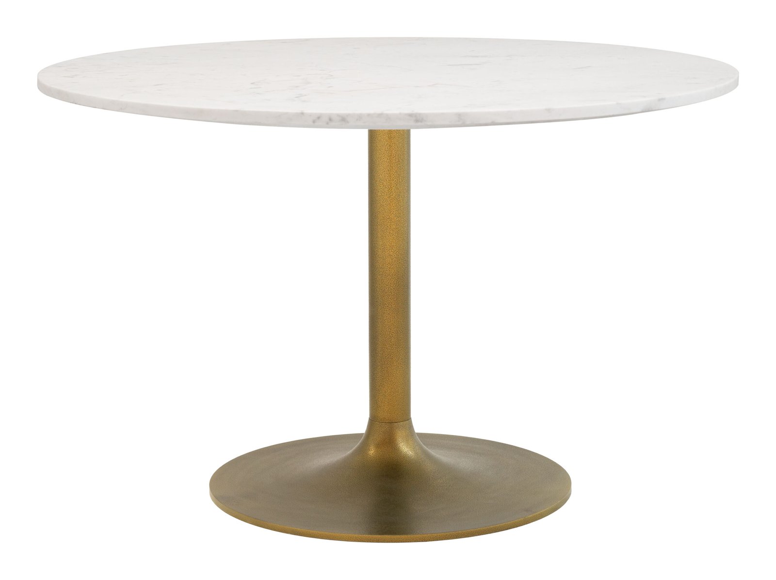 Ithaca Dining Table White & Gold - Image 4