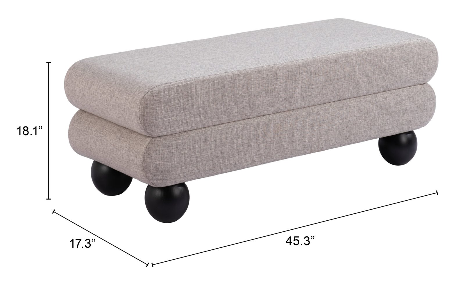 Davao Bench Gray - Image 10