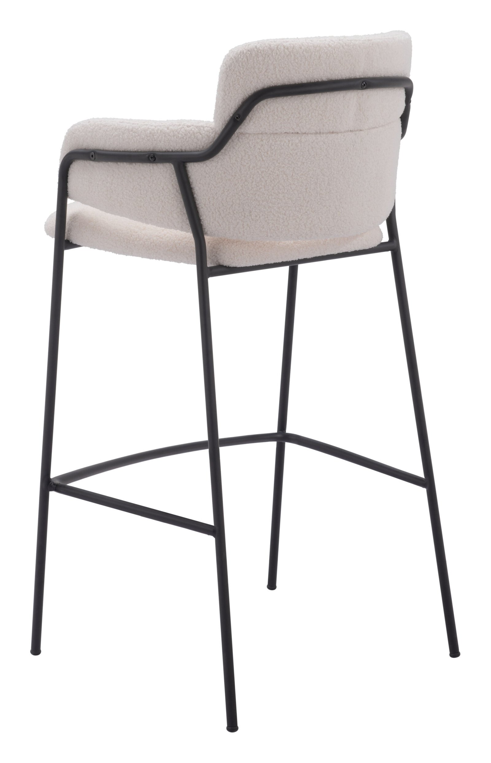 Marcel Barstool (Set of 2) Cream - Image 6