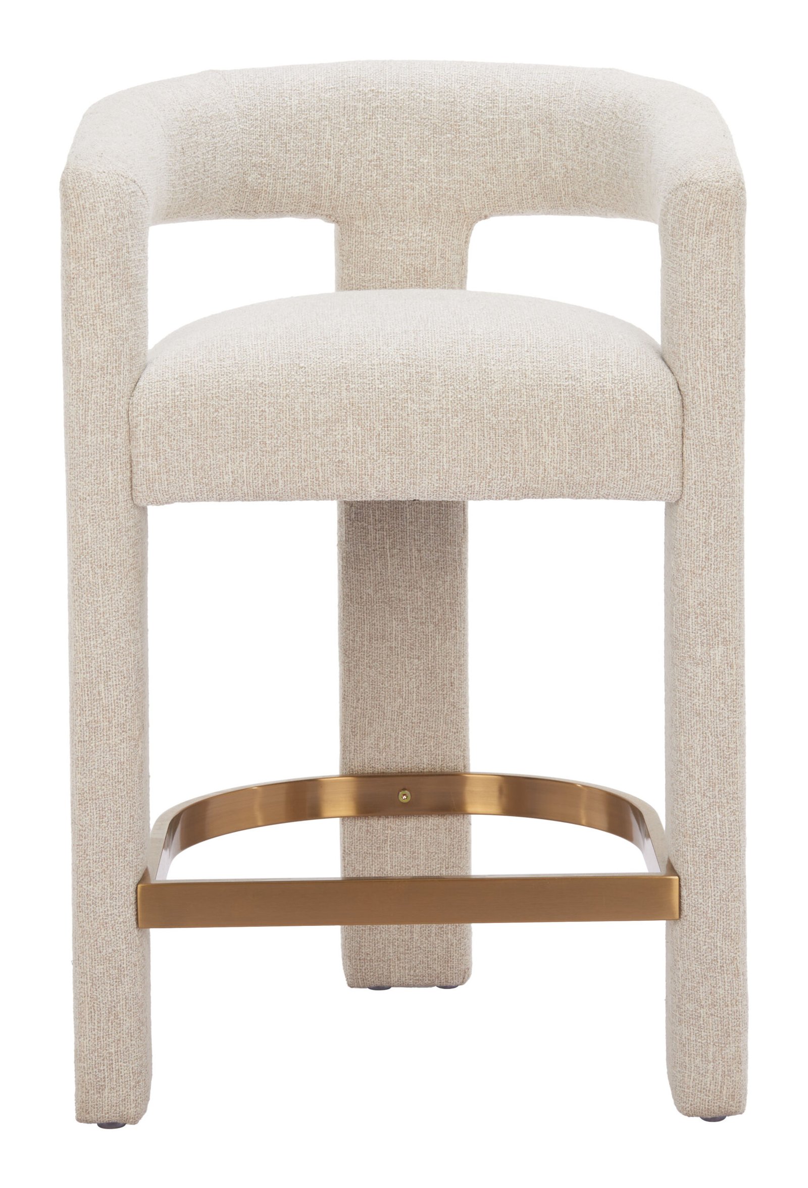 Saiko Counter Stool Beige - Image 3