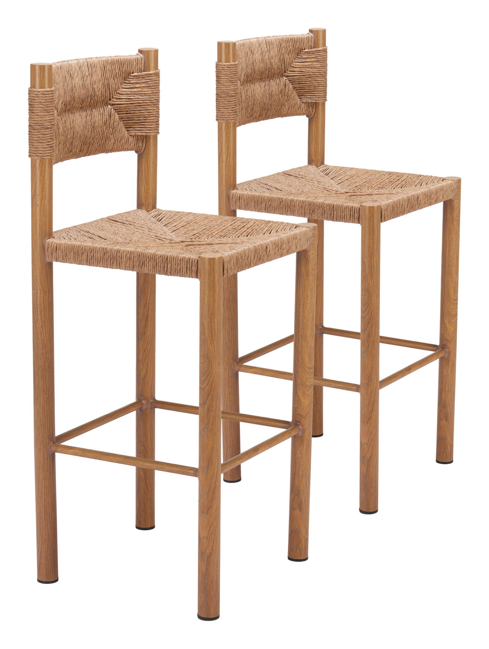 Iska Barstool (Set of 2) Natural - Image 11