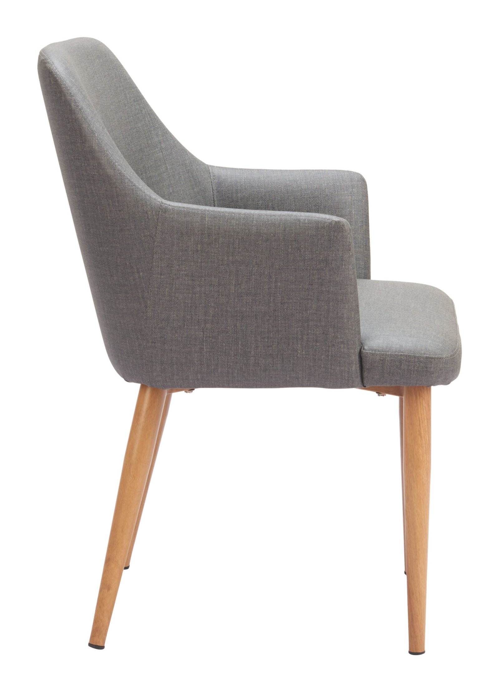 Wisom Dining Chair (Set of 2) Gray - Image 2