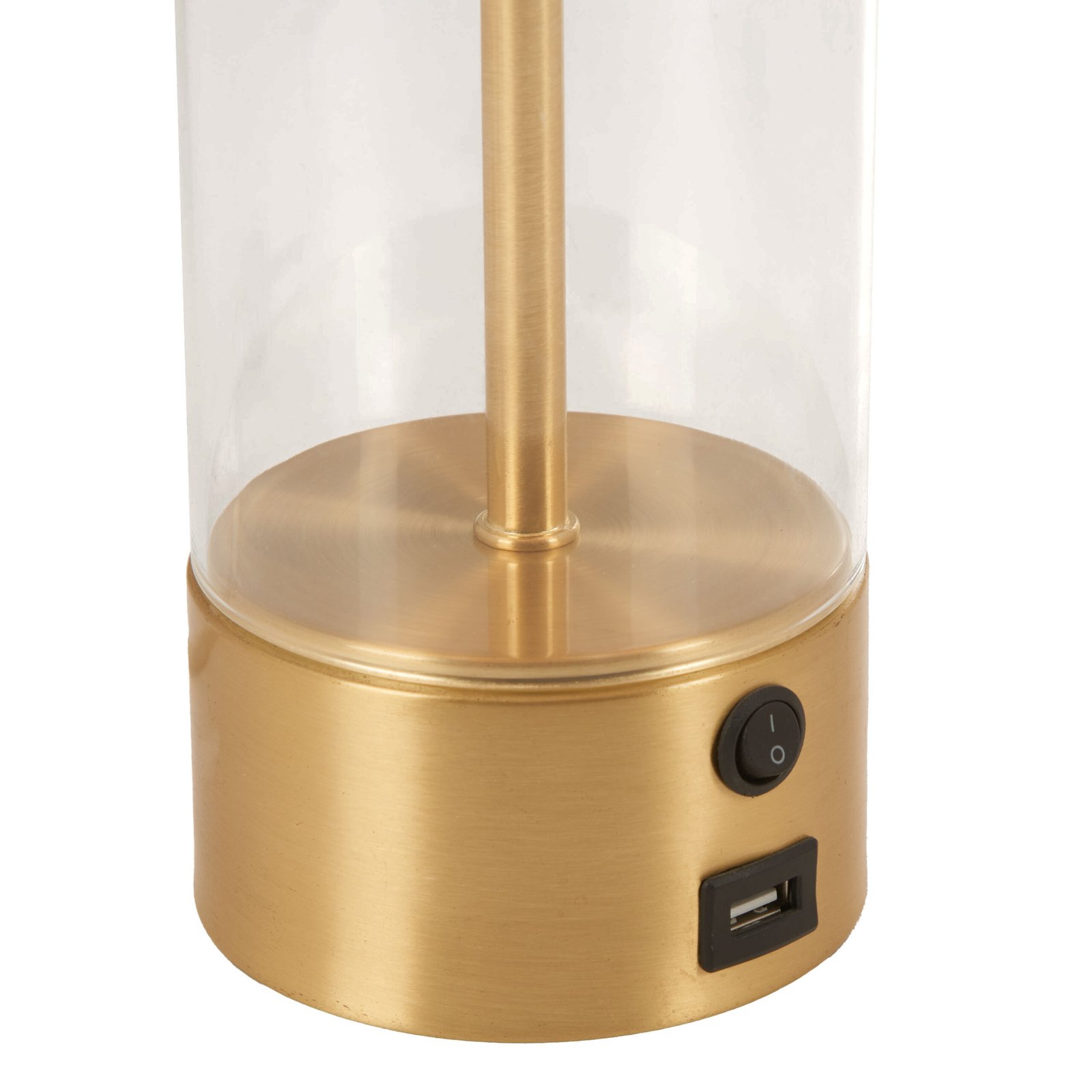 Boreal Table Lamp Beige & Gold - Image 5