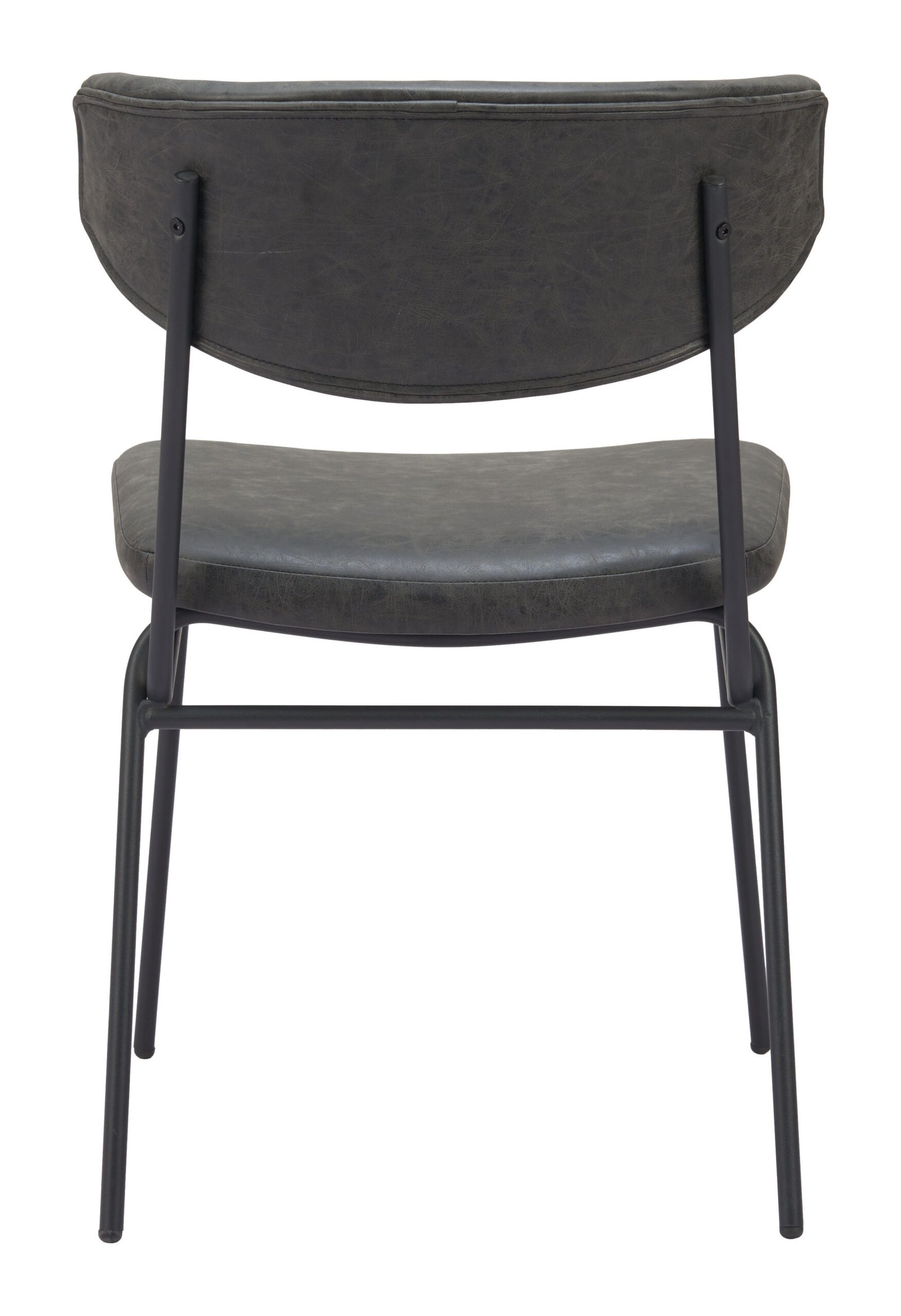 Charon Dining Chair (Set of 2) Vintage Black - Image 7