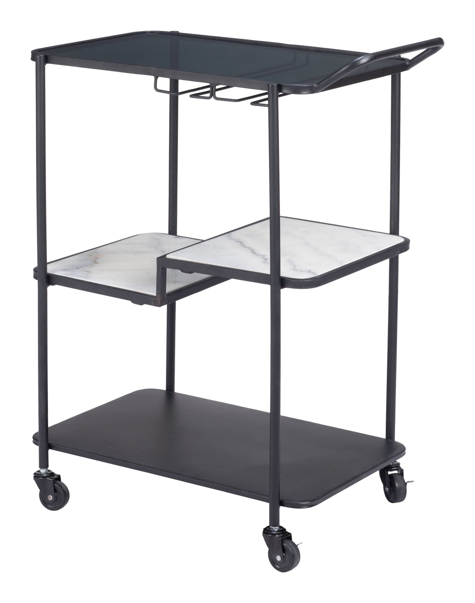 Constanza Bar Cart Black - Image 6