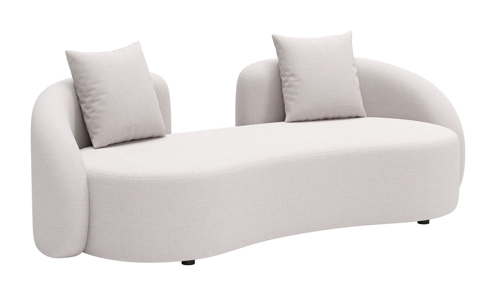 Sunny Isles Loveseat Beige - Image 5