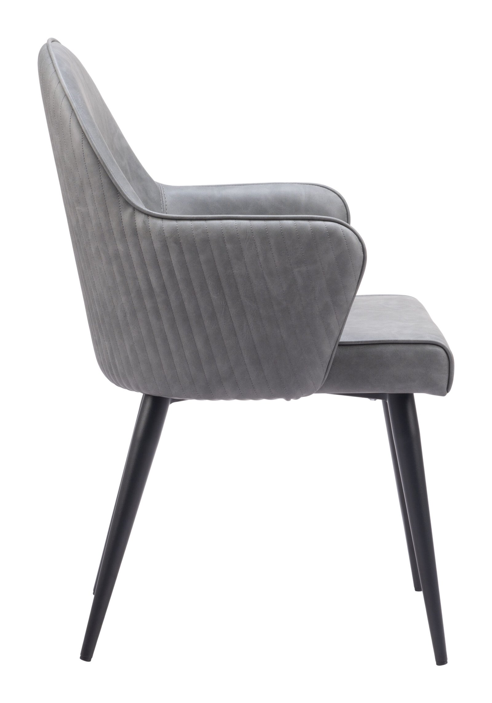 Silloth Dining Chair Gray - Image 2