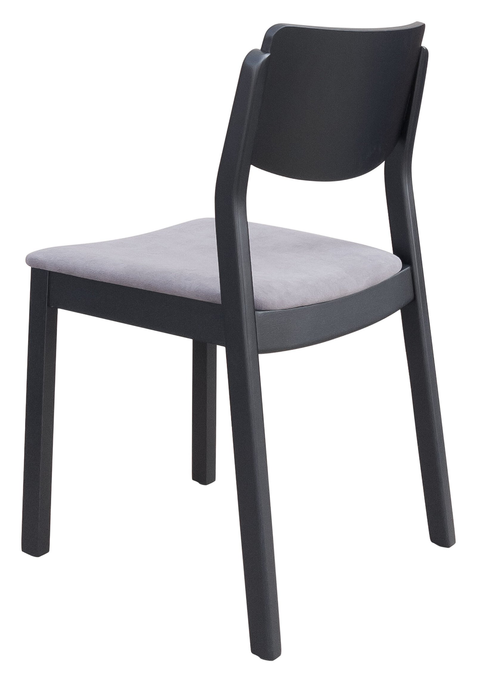 Desdamona Dining Chair (Set of 2) Gray & Black - Image 7