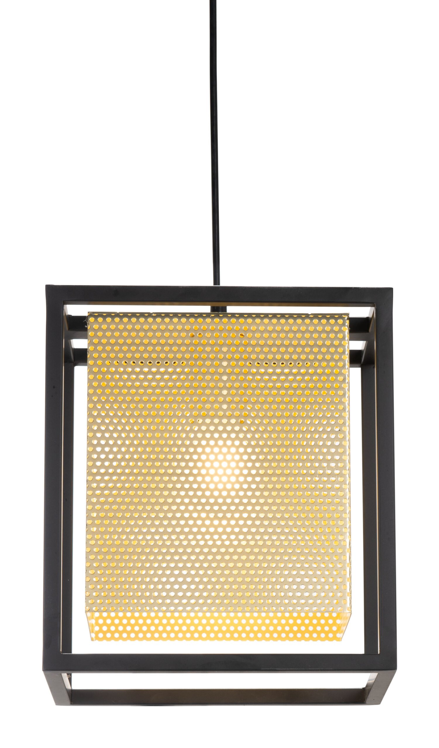 Yves Ceiling Lamp Gold & Black - Image 6