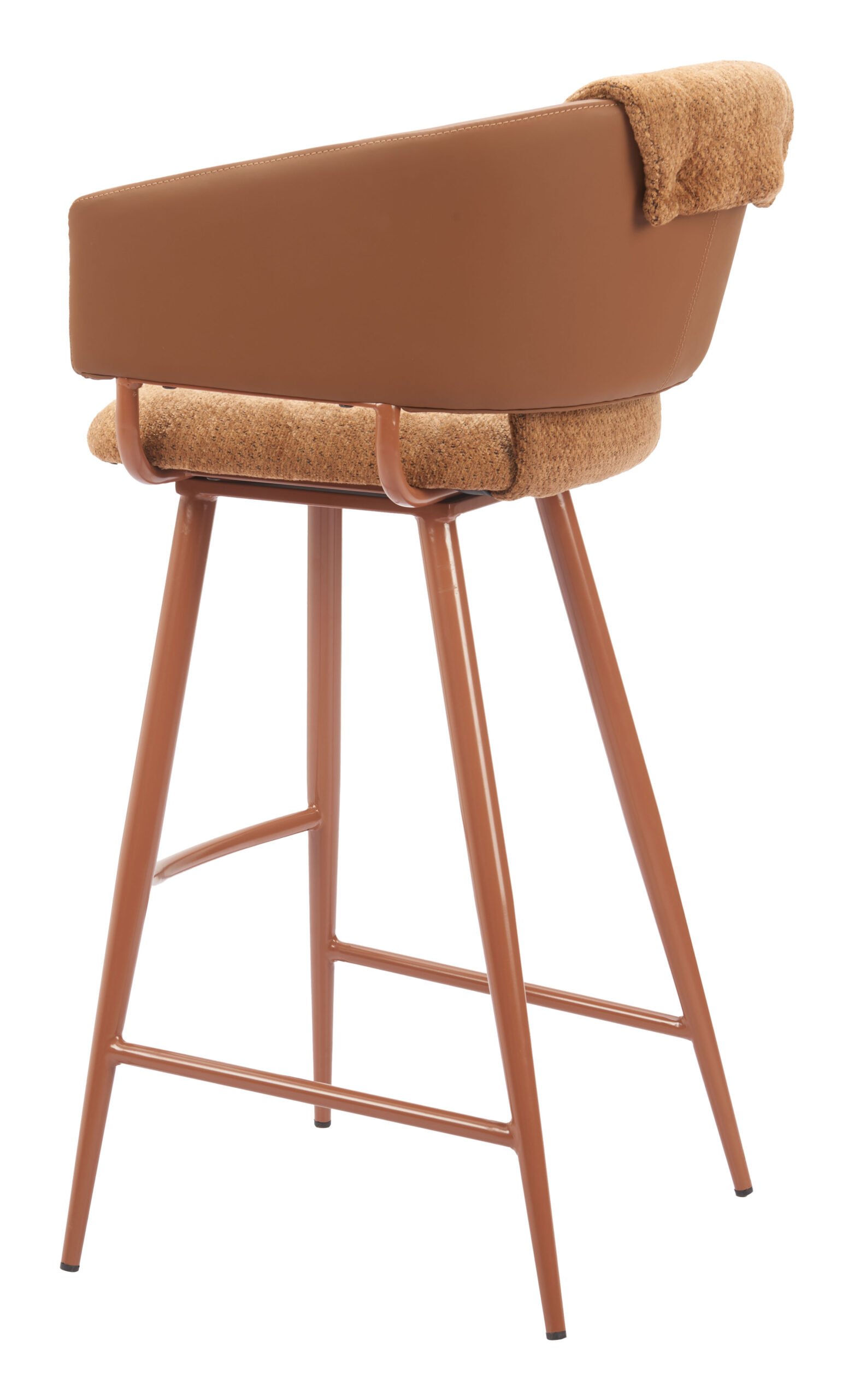 Juno Barstool (Set of 2) Brown - Image 5