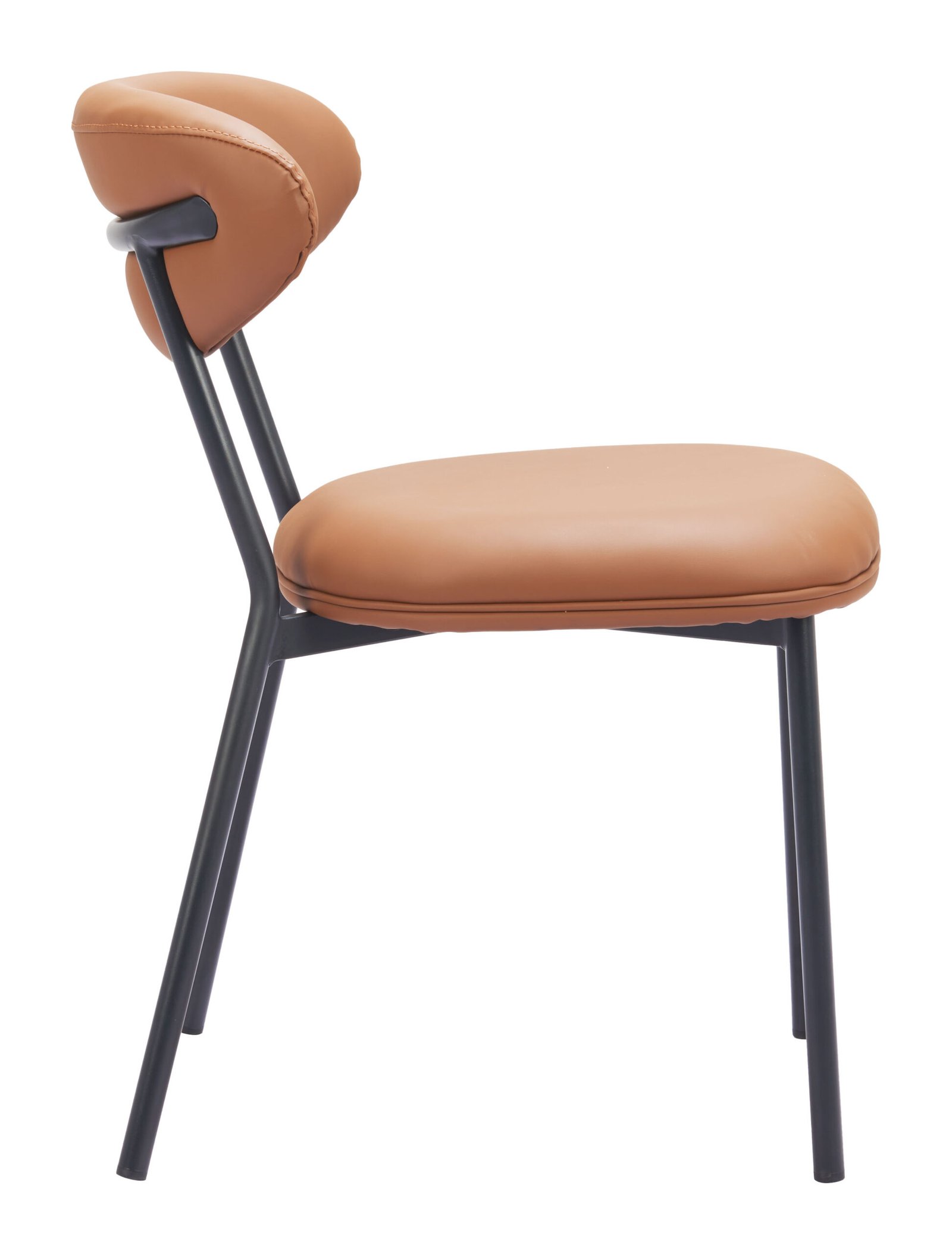 Rorun Dining Chair (Set of 4) Brown - Image 2