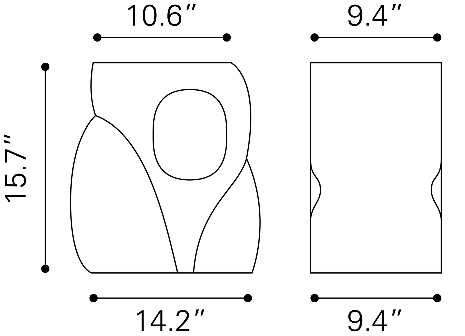 Trung Side Table Black - Image 6