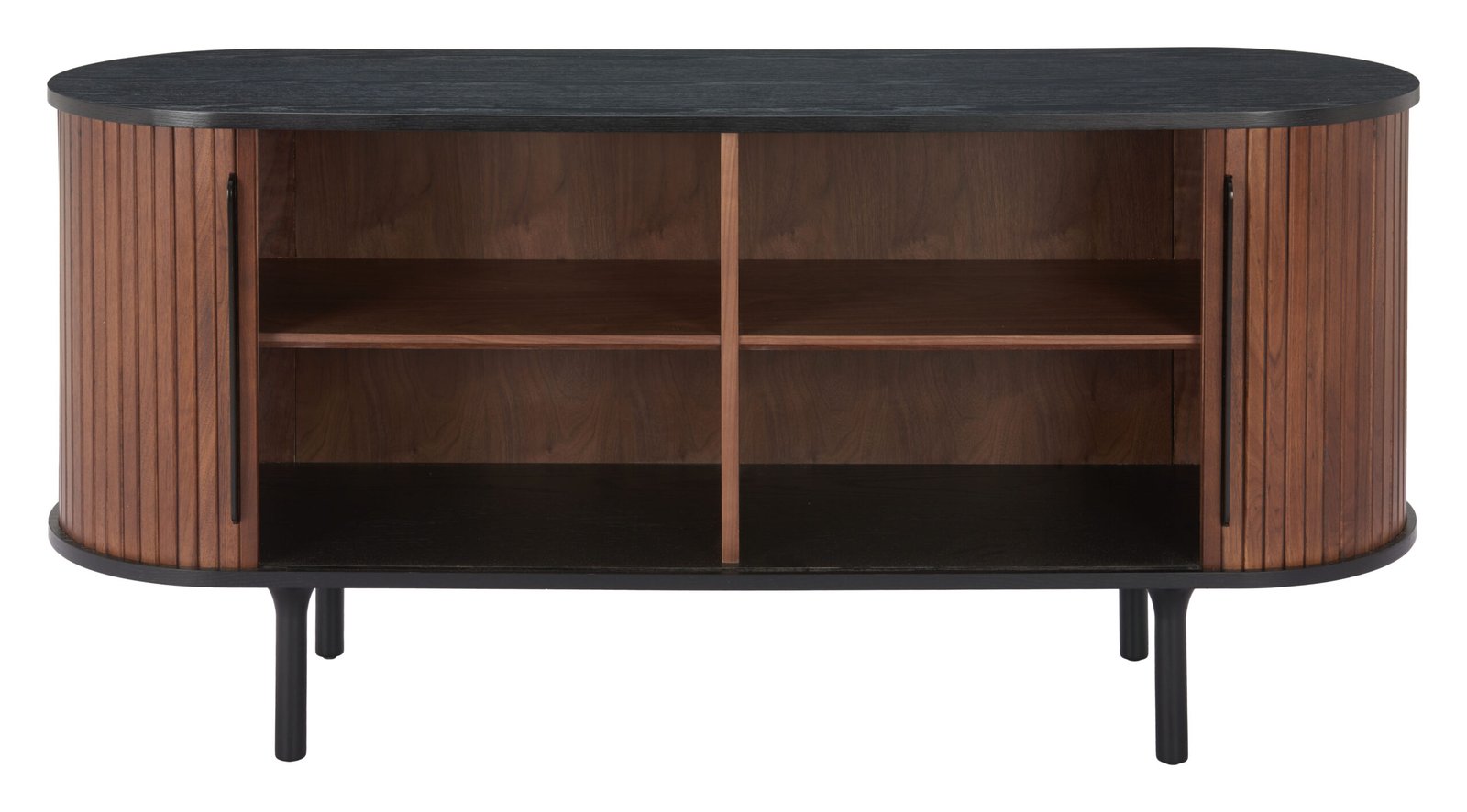 Koriana Sideboard Black & Walnut - Image 8