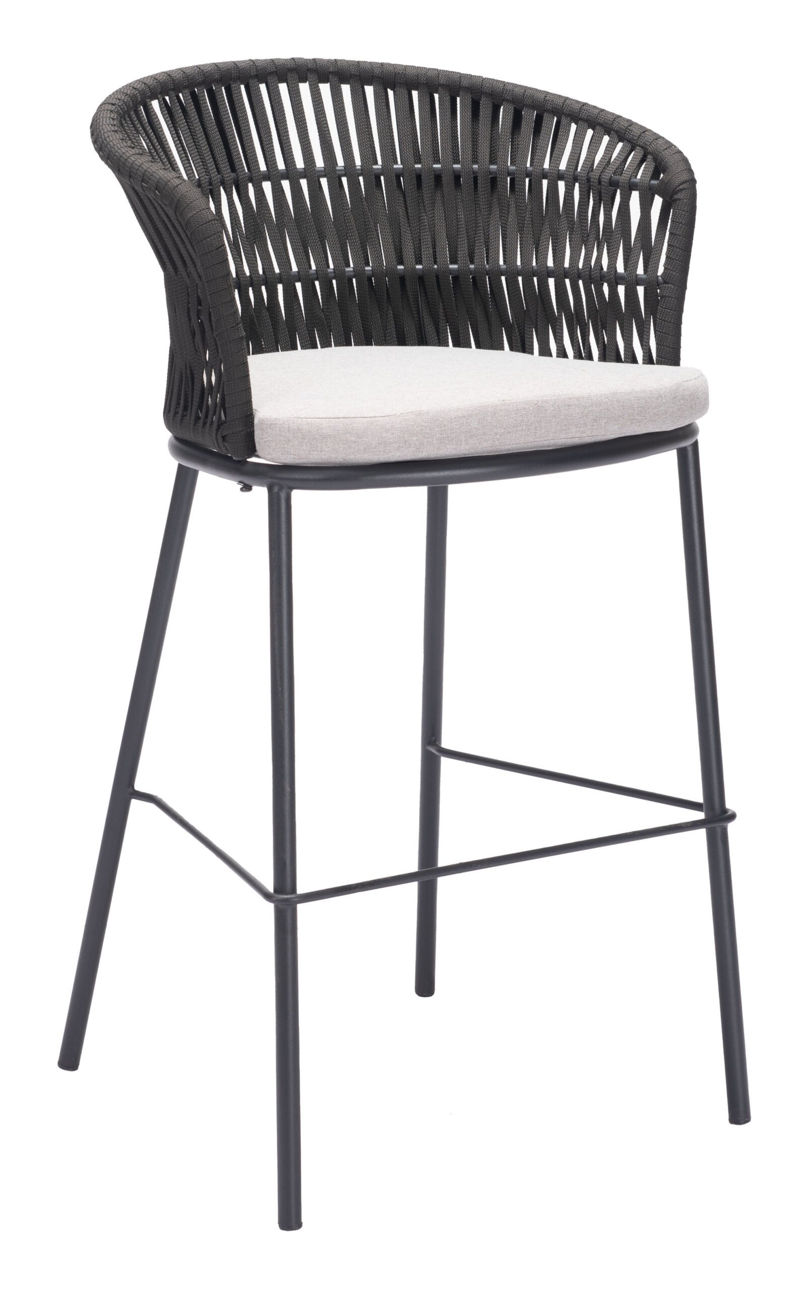 Freycinet Barstool (Set of 2) Black - Image 2