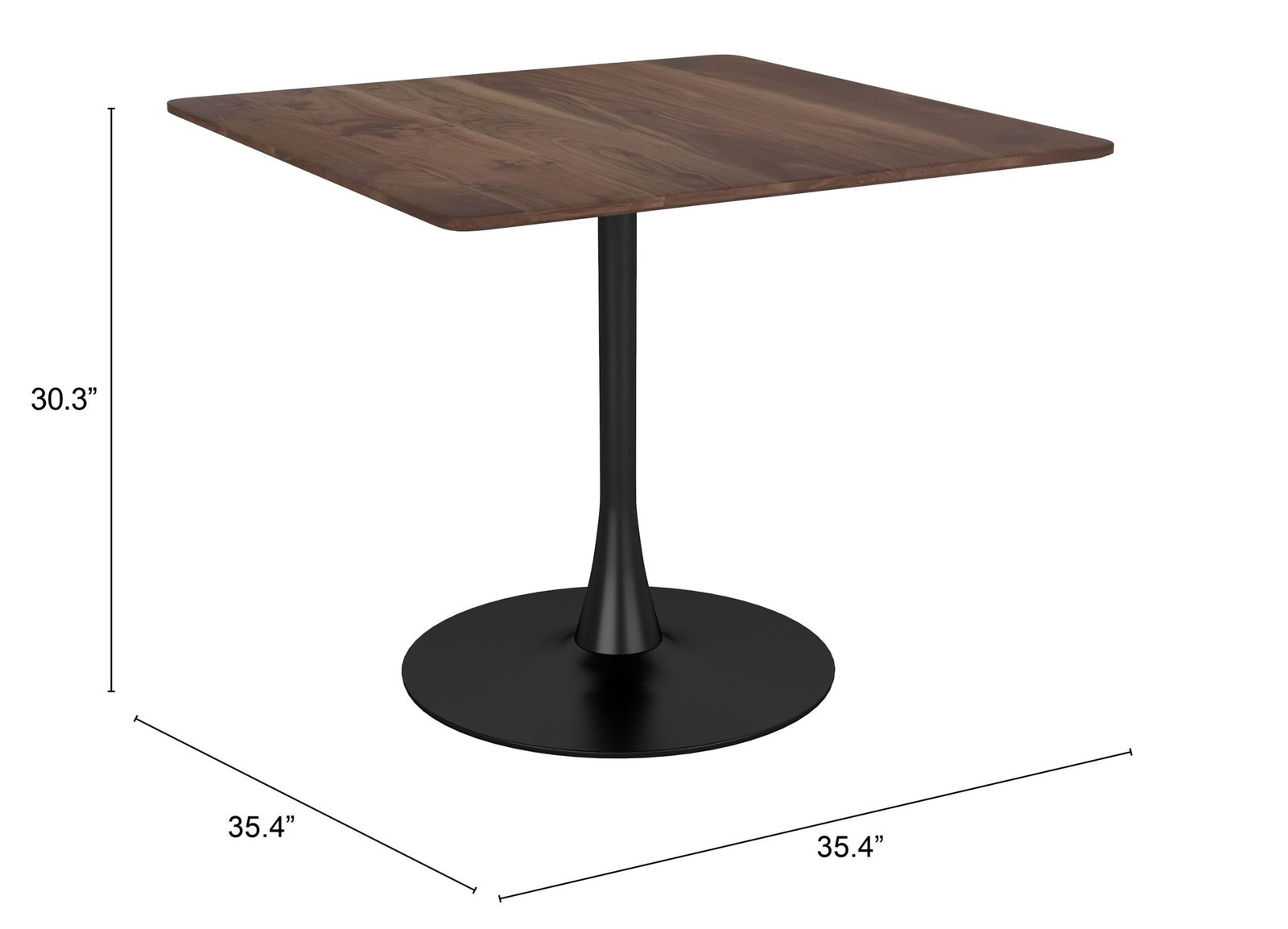 Molly Dining Table Brown - Image 9
