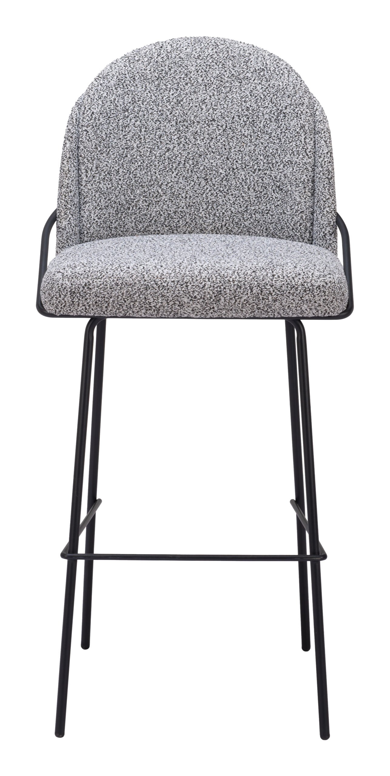 Jambi Barstool (Set of 2) Black & White - Image 5