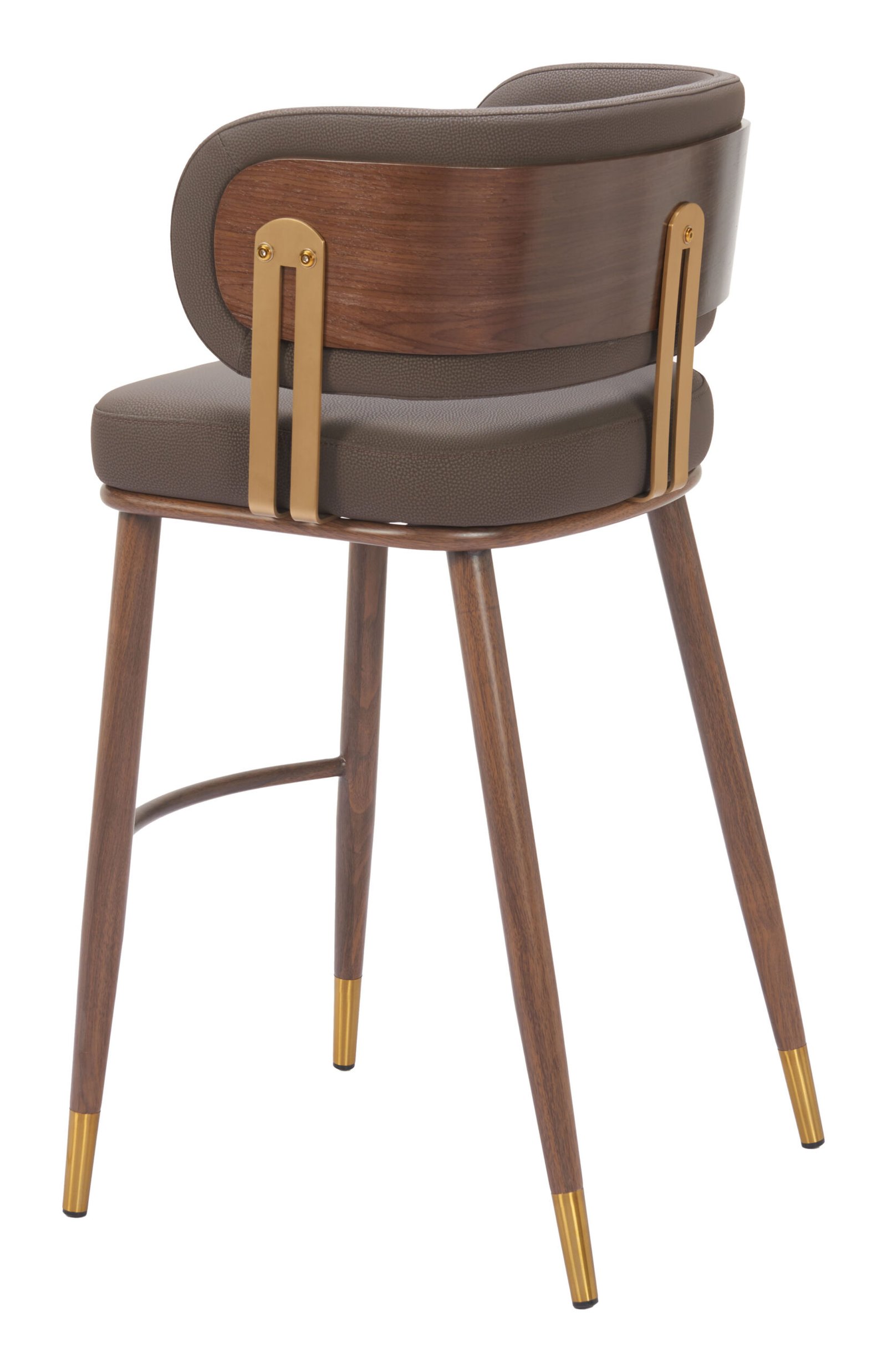 Brew Barstool Brown & Walnut - Image 7