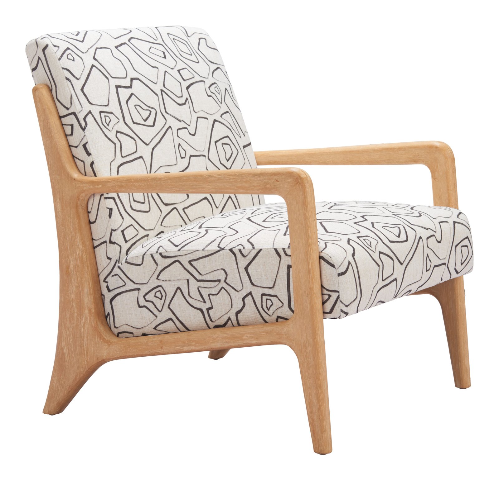 Runa Accent Chair Beige & Natural - Image 6