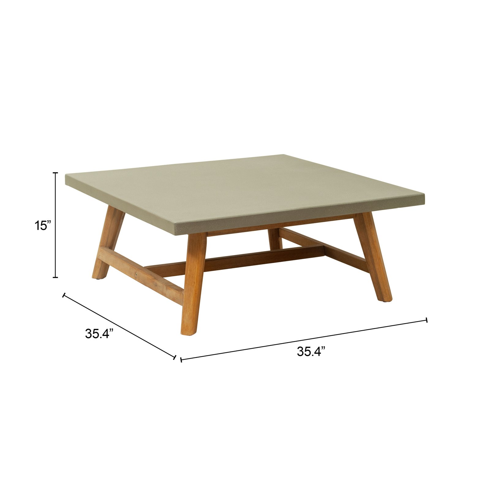 Kert Coffee Table Gray - Image 7