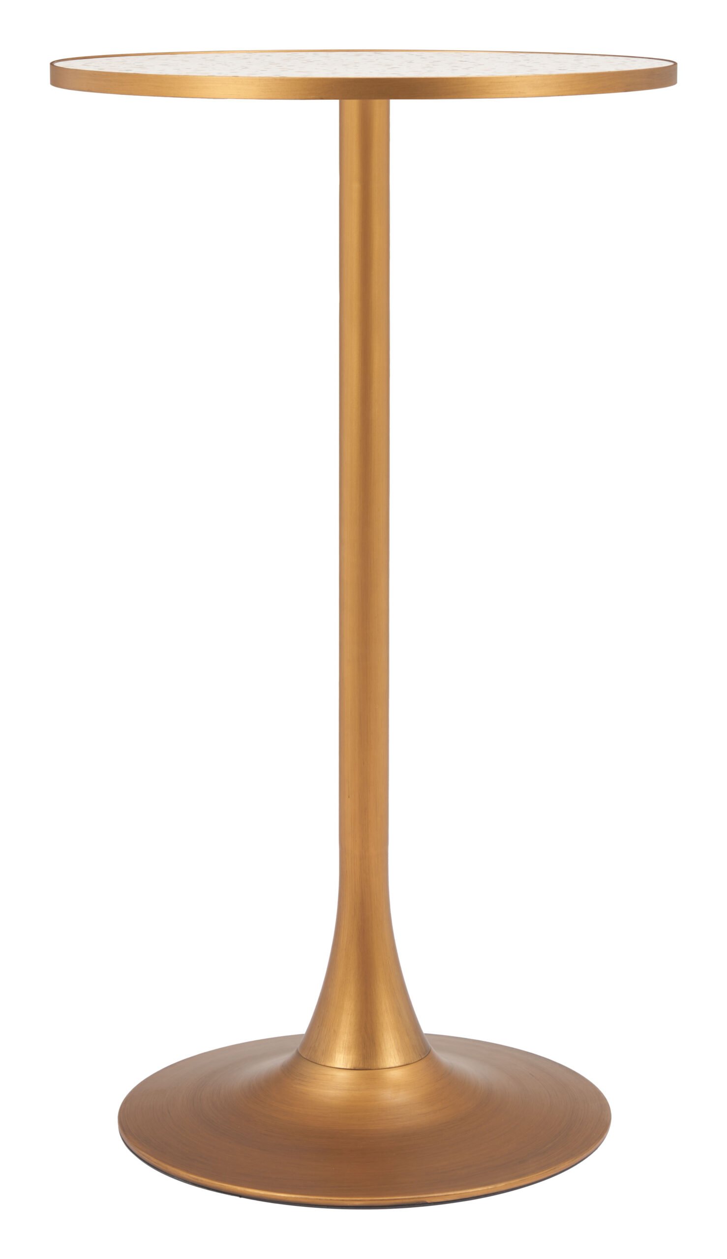 Bite Bar Table Beige & Gold - Image 4