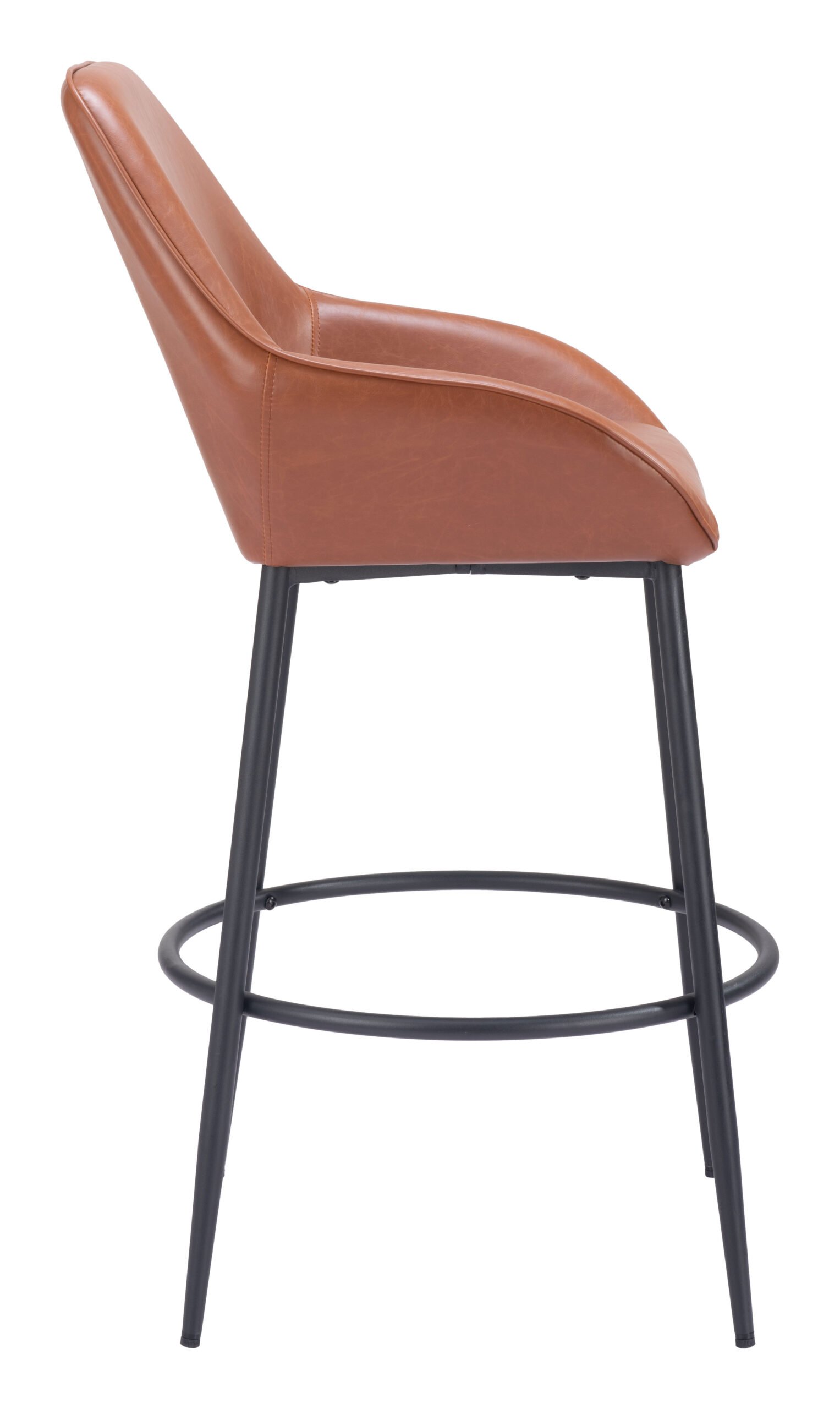 Vila Barstool (Set of 2) Brown - Image 2