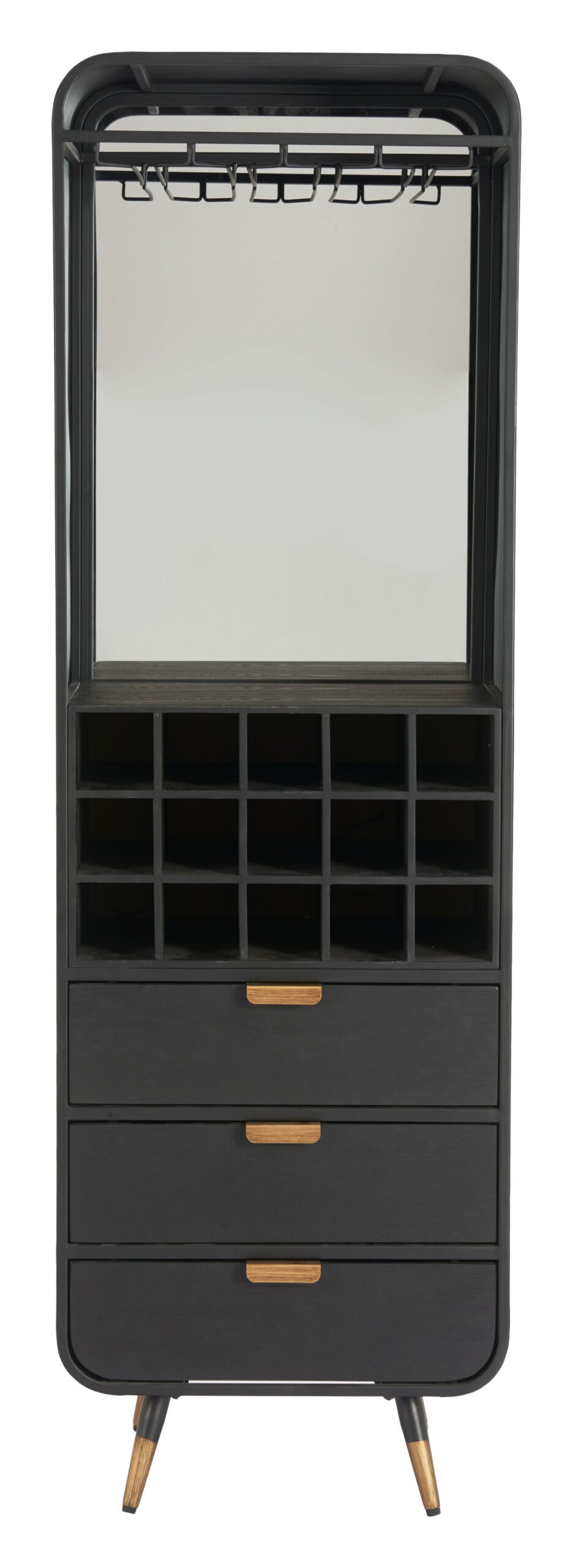 Magara Bar Cabinet Black - Image 3