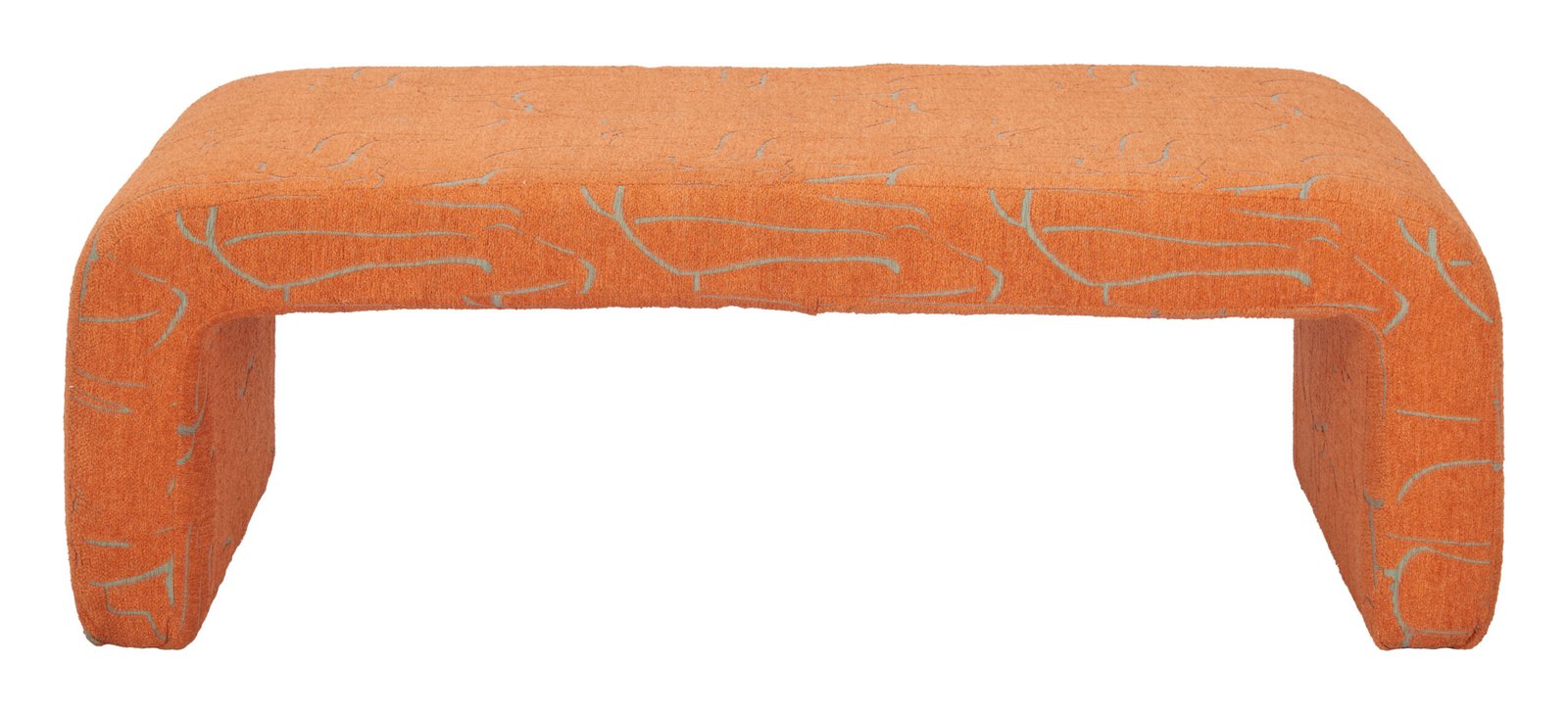 Nendo Bench Abstract Orange - Image 3