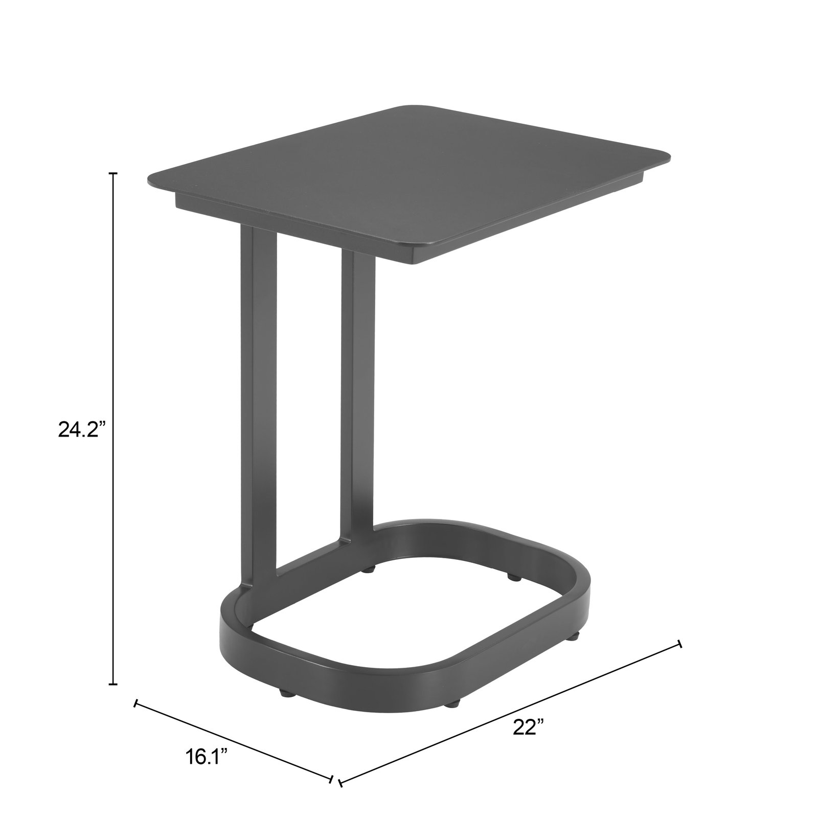 Friss End Table Black - Image 12