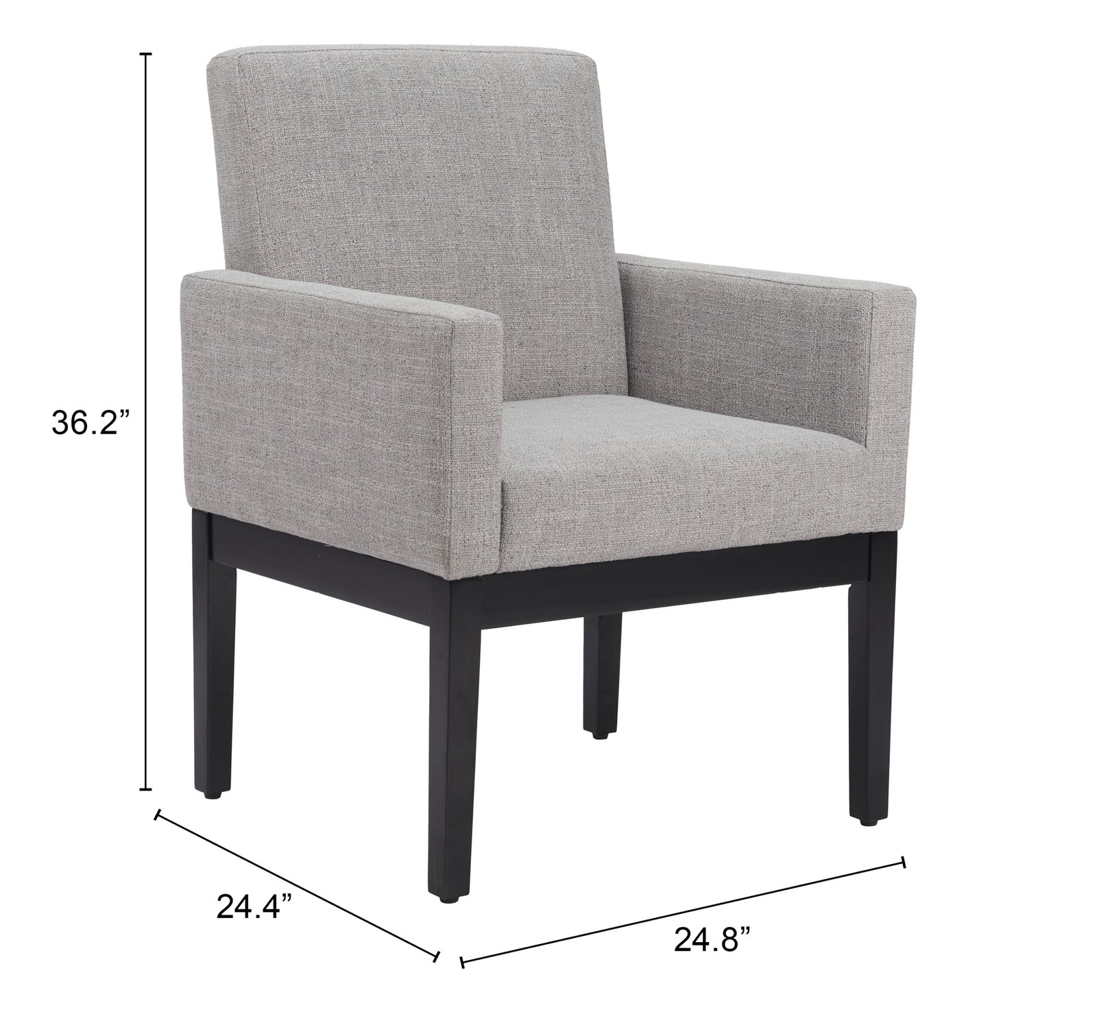 Senzil Dining Chair Gray - Image 8