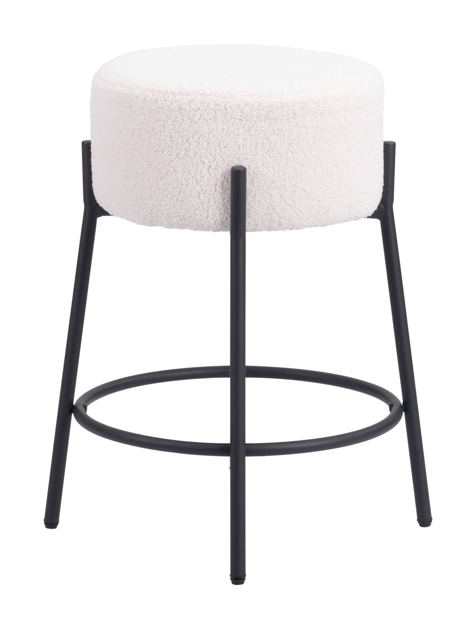 Blanche Counter Stool (Set of 2) Ivory - Image 3