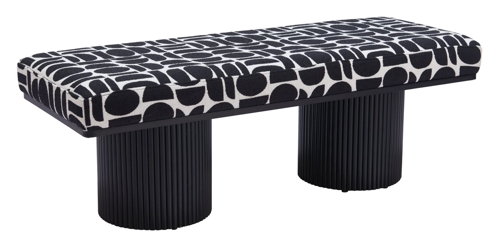 Botoia Bench Black & White - Image 4