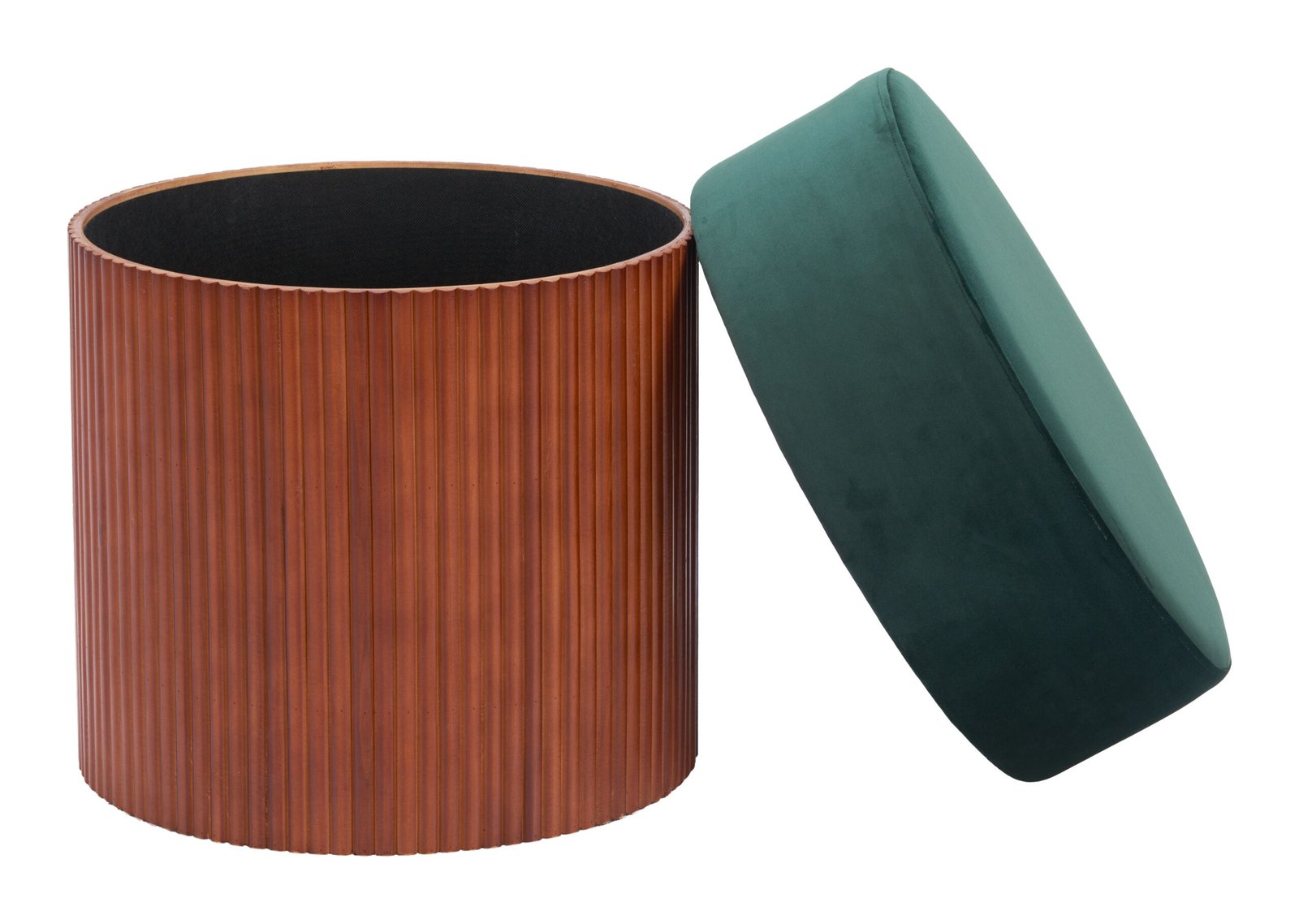 Boto Storage Ottoman Green - Image 6