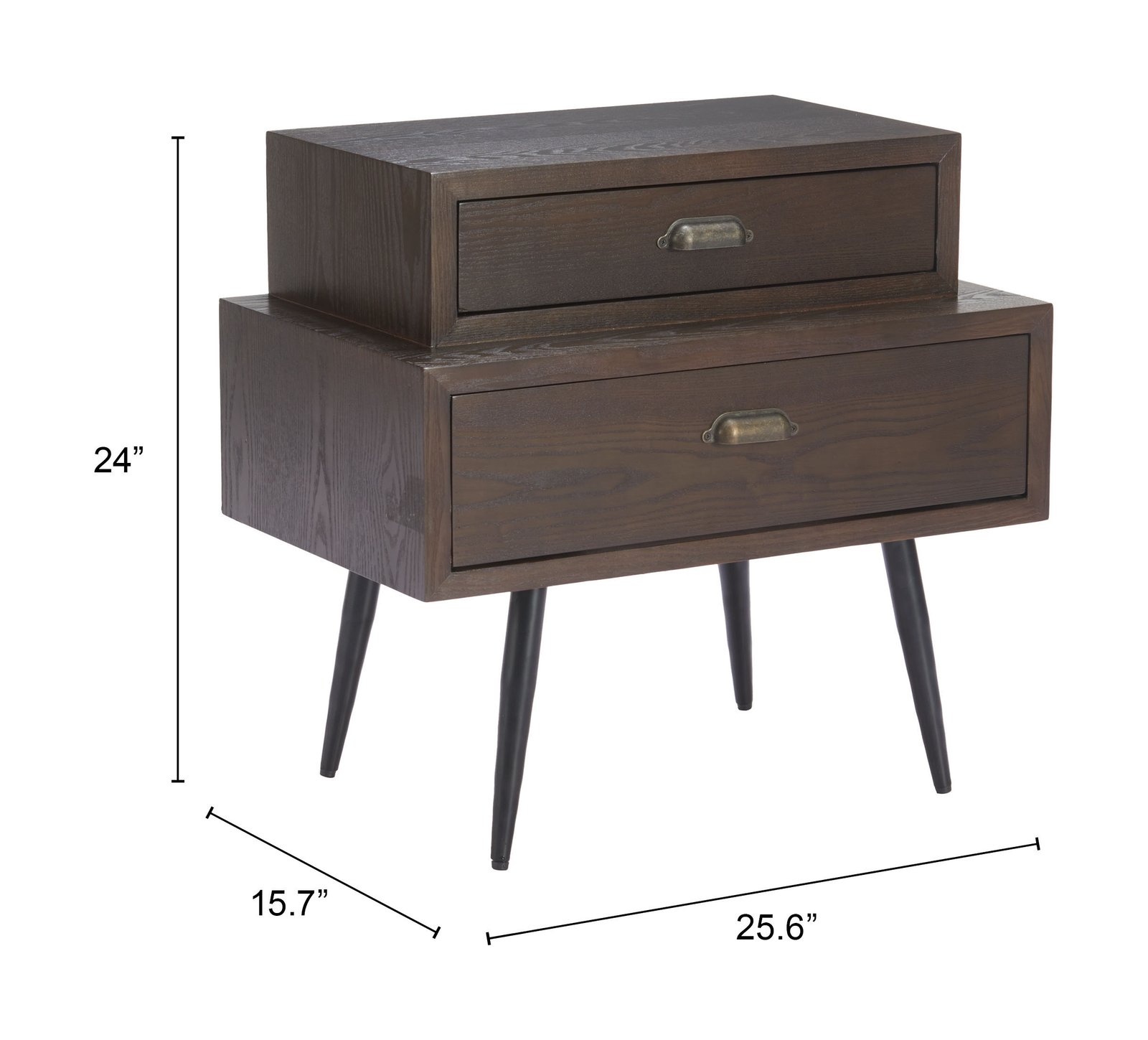 Mechy Side Table Brown - Image 9