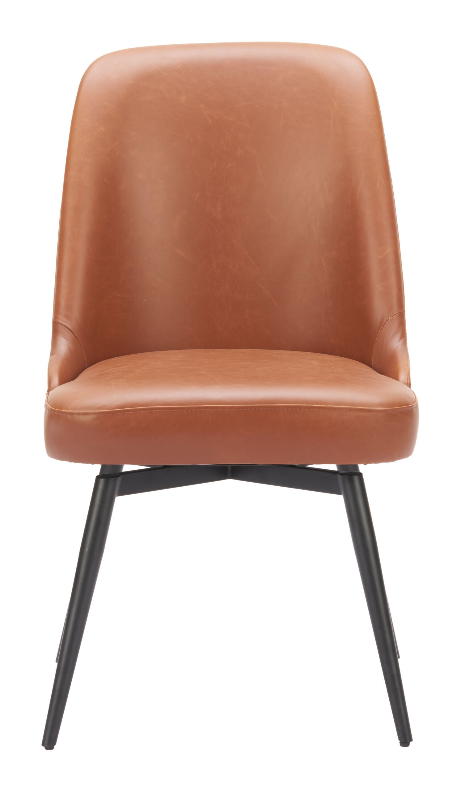 Keppel Swivel Dining Chair (Set of 2) Brown - Image 3