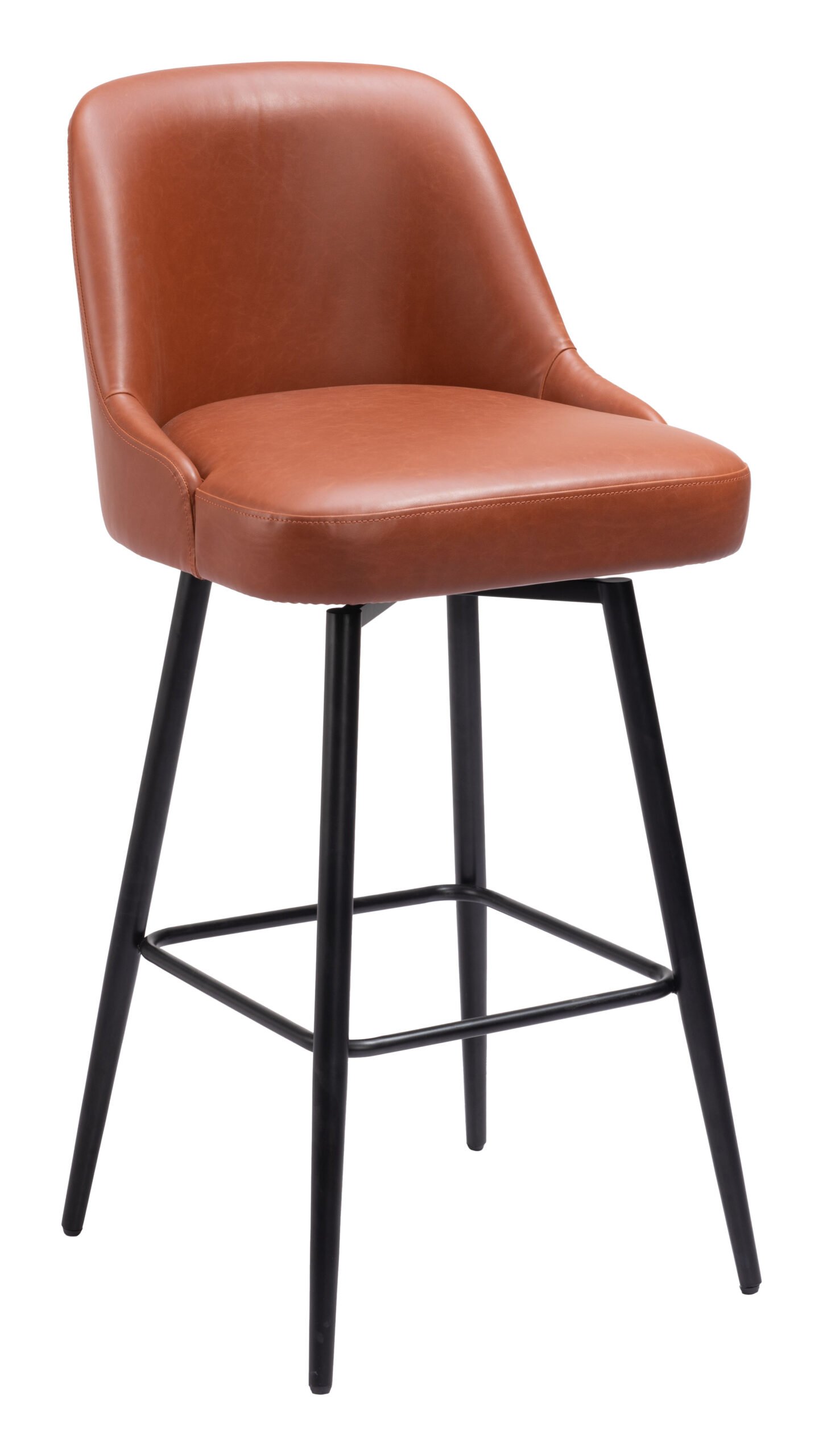 Keppel Swivel Barstool Brown - Image 7