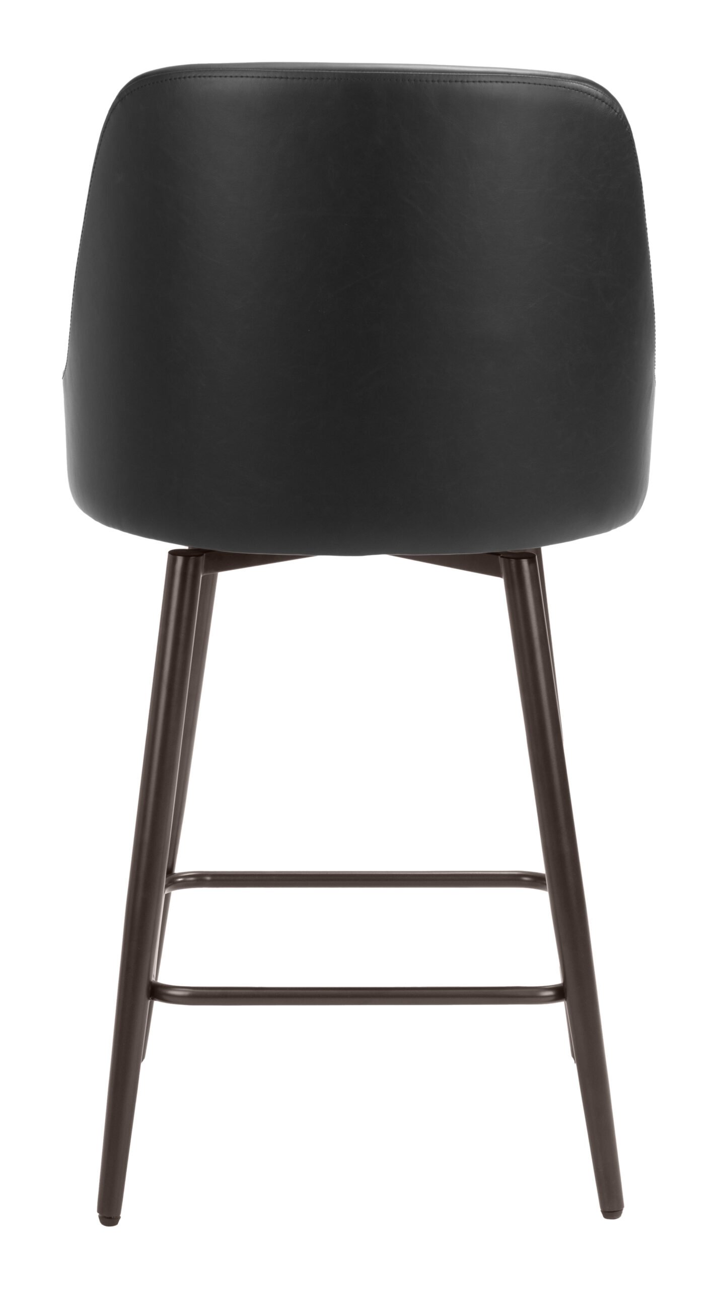 Keppel Swivel Counter Stool Black & Bronze - Image 5