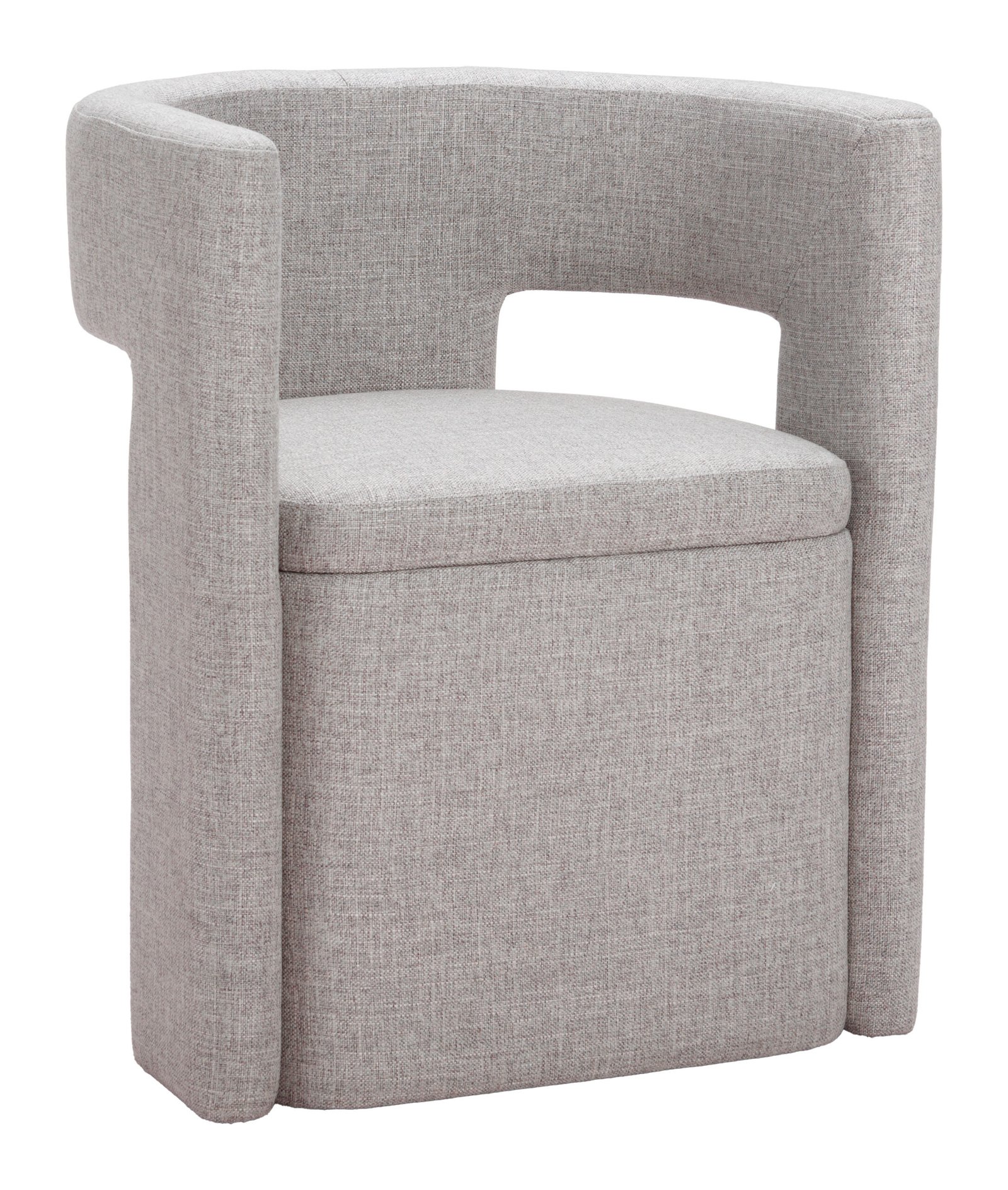 Papua Dining Chair Gray - Image 8
