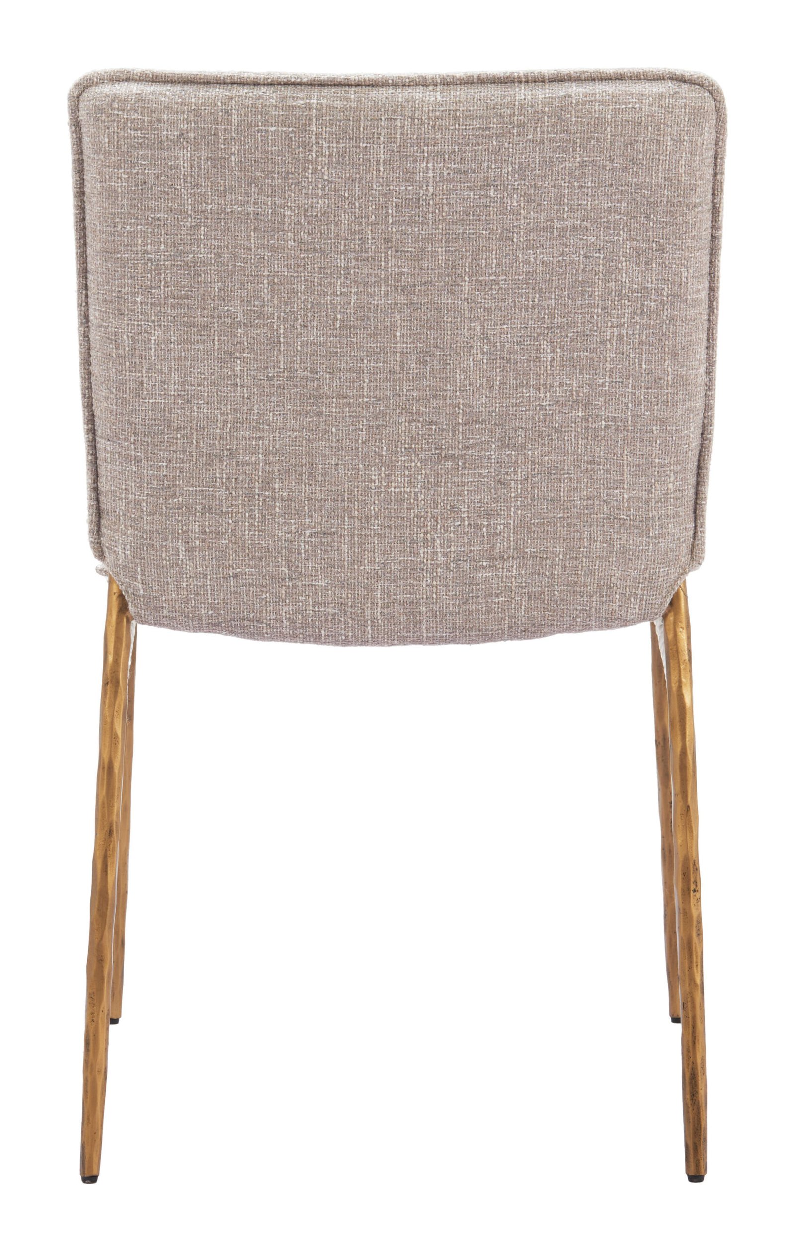 Nordvest Dining Chair Beige & Gold - Image 6