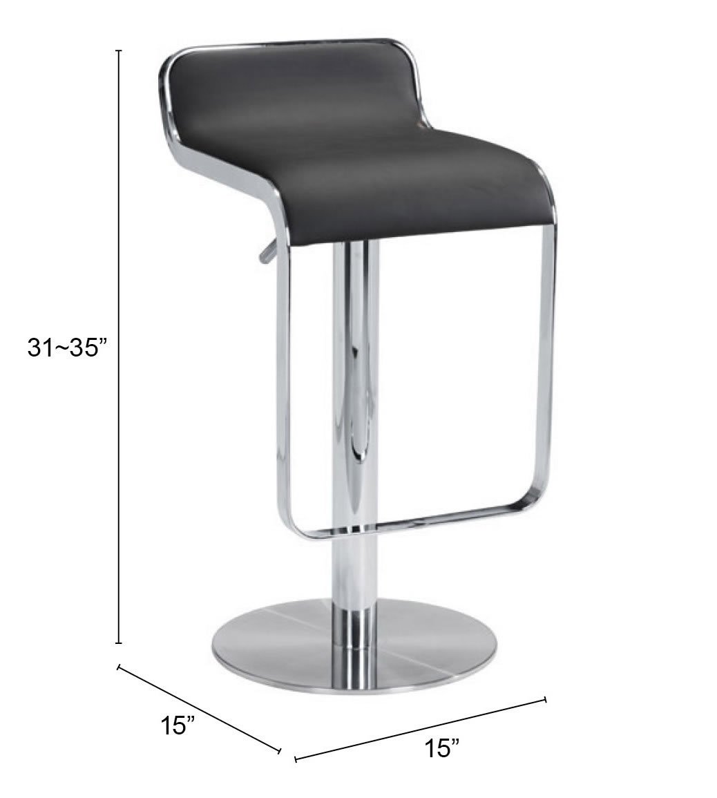 Equino Barstool Black - Image 7